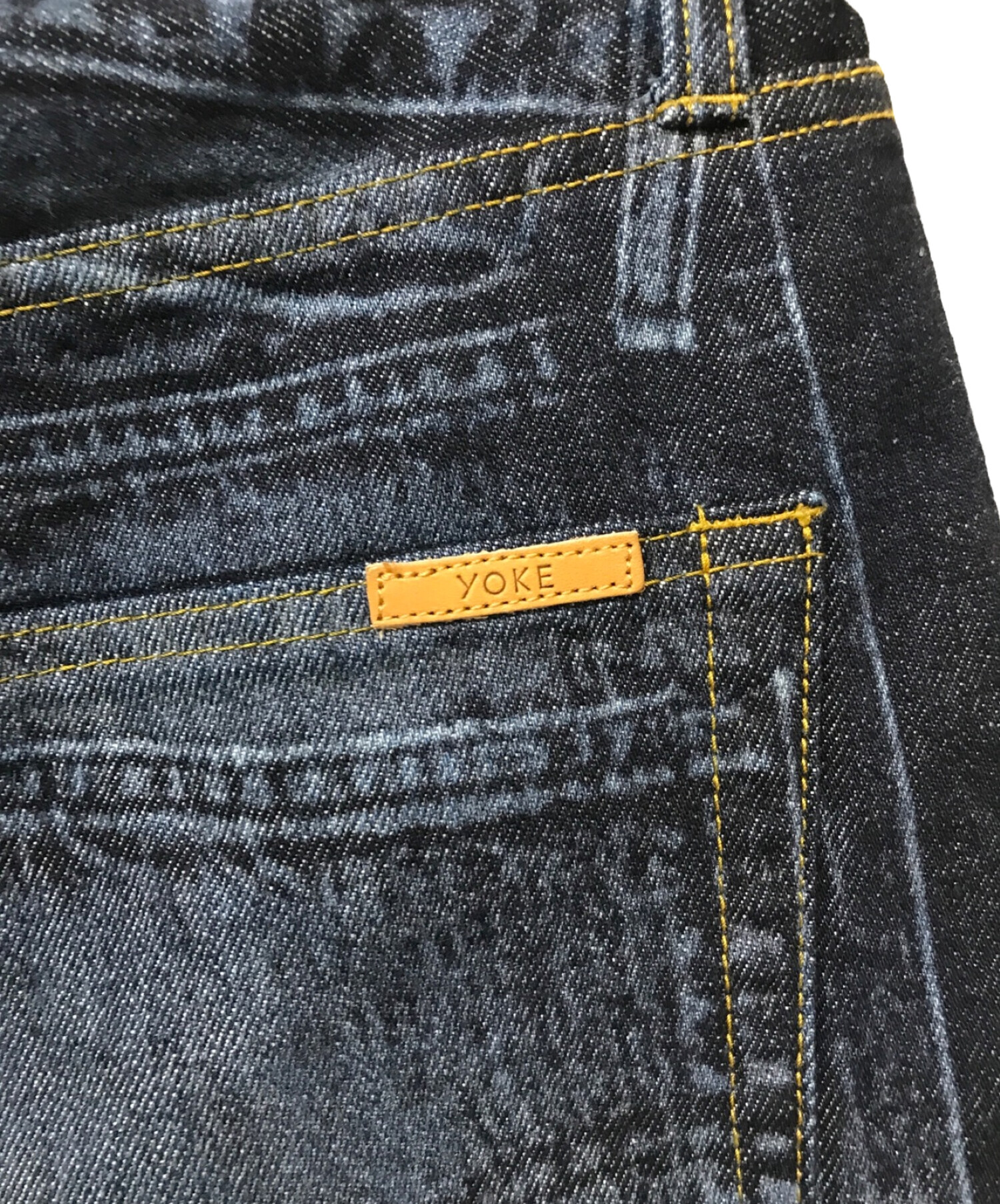 中古・古着通販】YOKE (ヨーク) 5P STRAIGHT DENIM PANTS インディゴ サイズ:3｜ブランド・古着通販  トレファク公式【TREFAC FASHION】スマホサイト