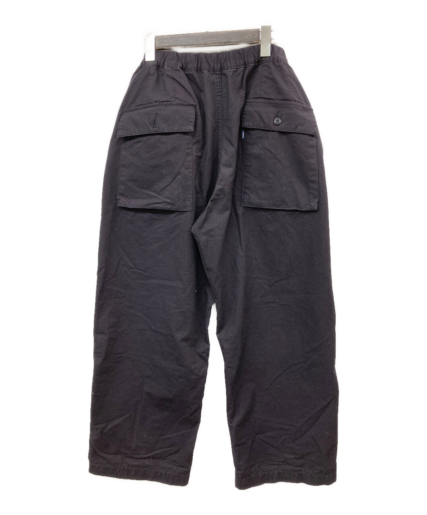 中古・古着通販】TapWater (タップウォーター) Cotton Ripstop Military Trousers ネイビー  サイズ:36｜ブランド・古着通販 トレファク公式【TREFAC FASHION】スマホサイト