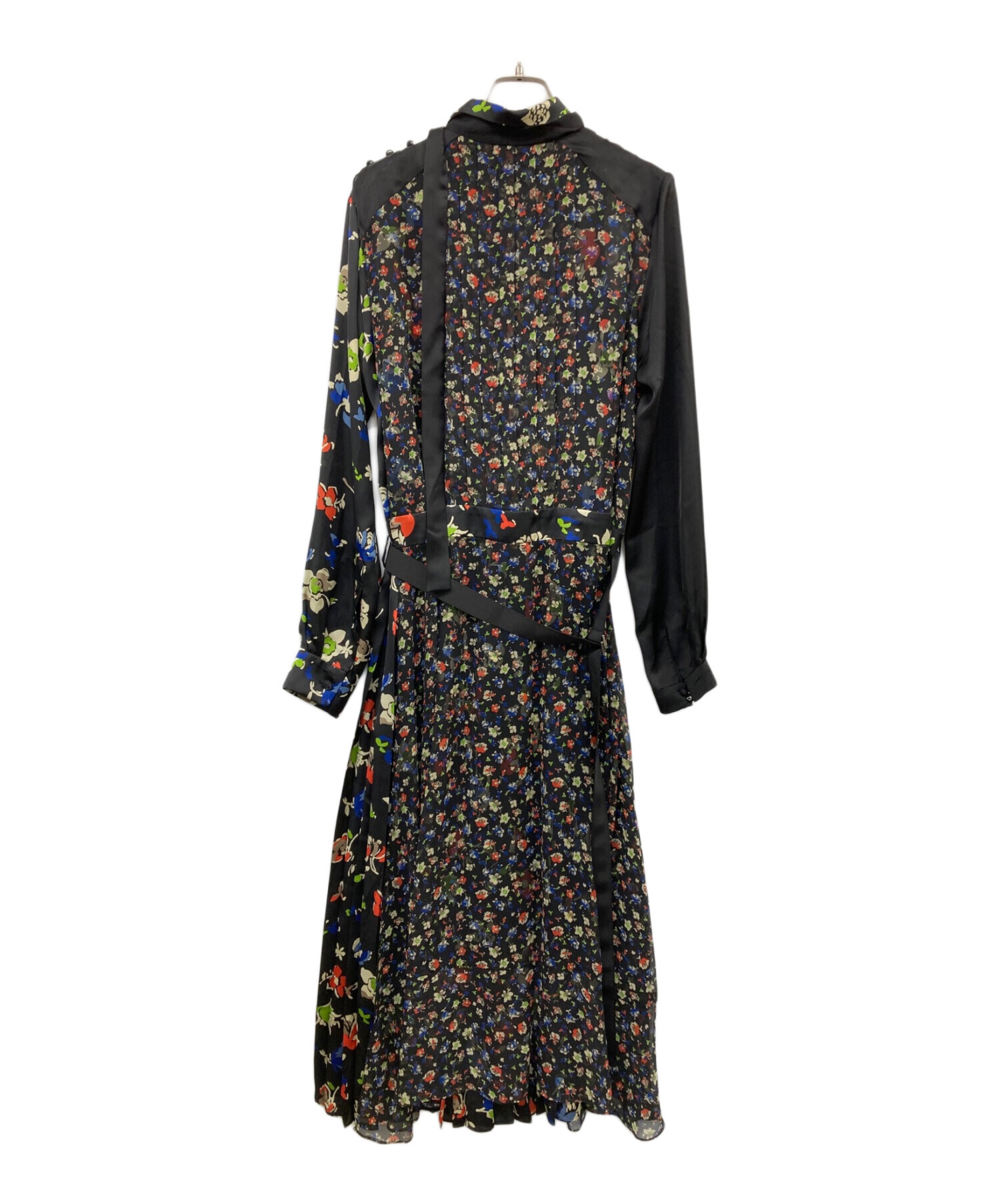 sacai (サカイ) 22AW Flower Print Dress ブラック サイズ:M