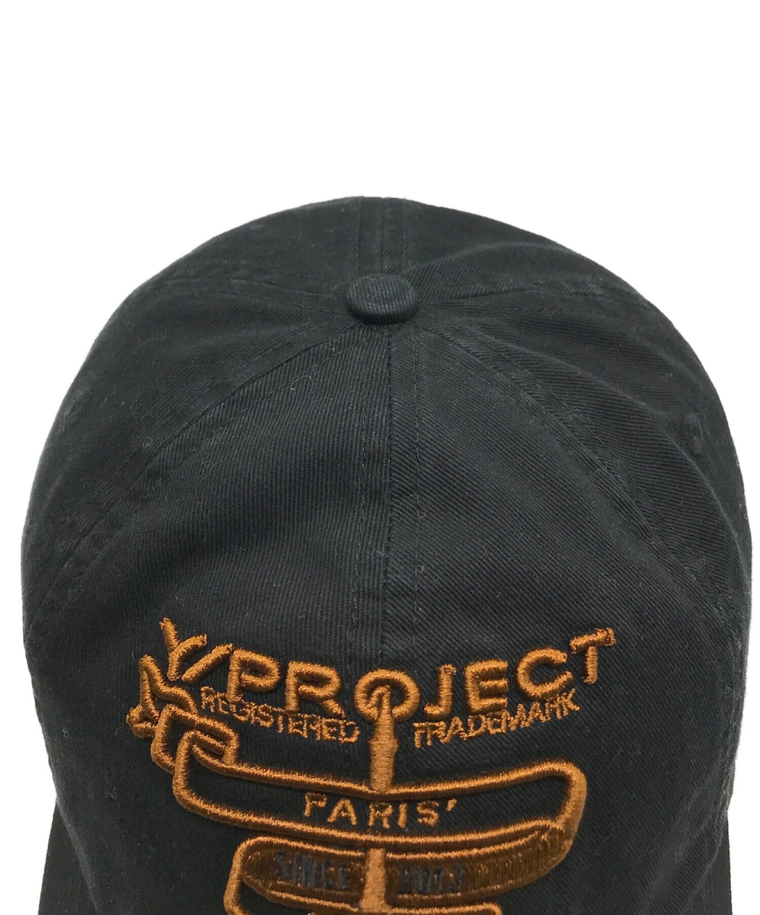 中古・古着通販】Y. PROJECT (ワイプロジェクト) PARIS' BEST BASEBALL CAP ブラック｜ブランド・古着通販  トレファク公式【TREFAC FASHION】スマホサイト