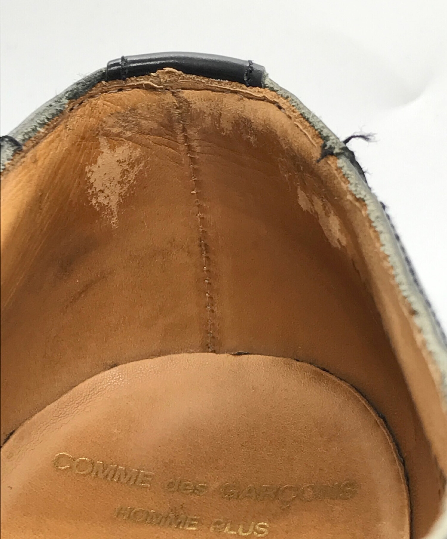 中古・古着通販】GEORGE COX (ジョージコックス) COMME des GARCONS HOMME PLUS (コムデギャルソンオムプリュス)  レザーシューズ ブラック サイズ:UK8｜ブランド・古着通販 トレファク公式【TREFAC FASHION】スマホサイト