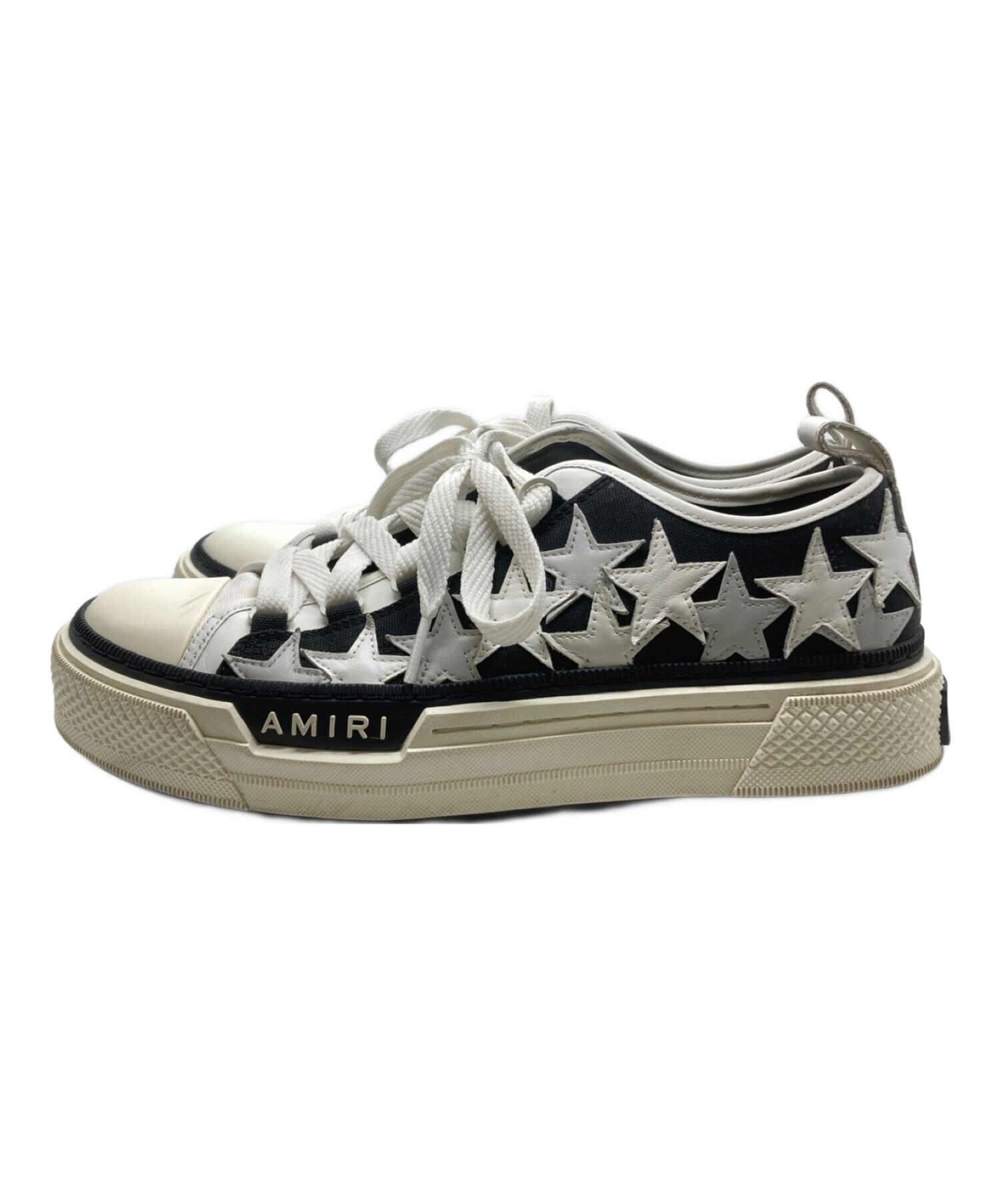 中古・古着通販】AMIRI (アミリ) Stars Court Low ブラック サイズ:42｜ブランド・古着通販 トレファク公式【TREFAC  FASHION】スマホサイト