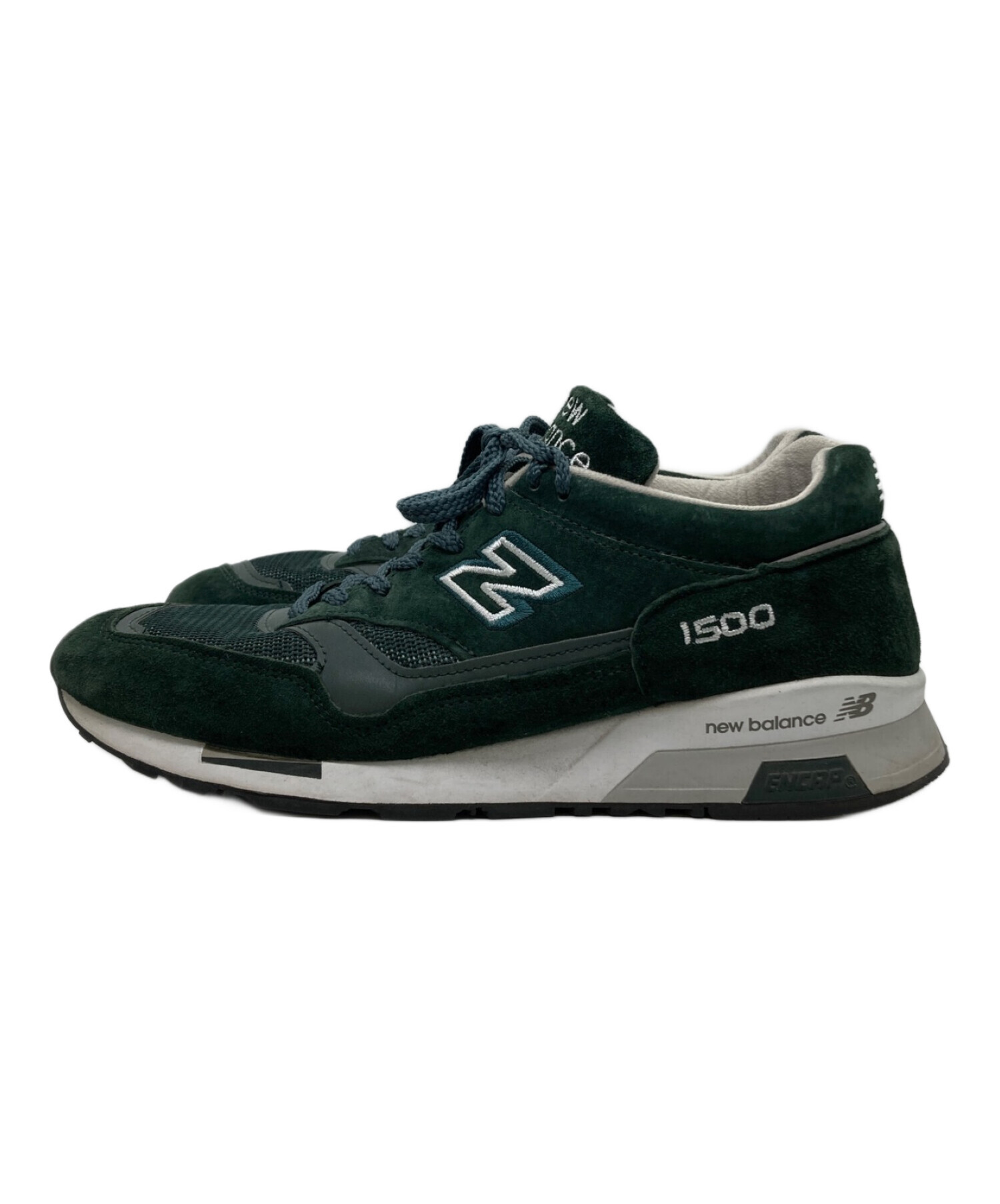 NEW BALANCE (ニューバランス) スニーカー グリーン サイズ:UK８　1/2