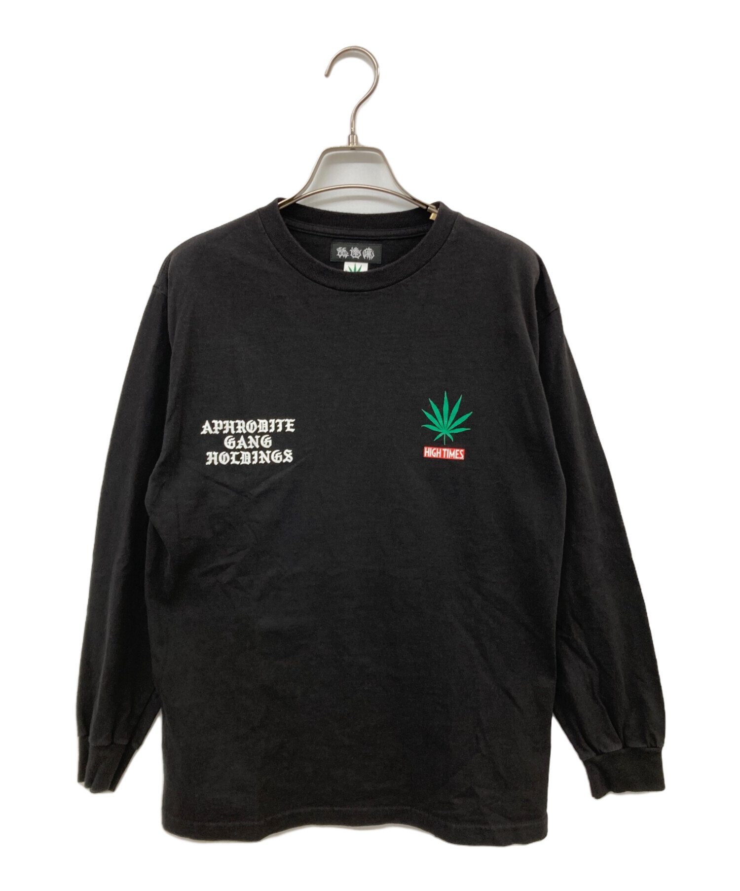 中古・古着通販】WACKO MARIA (ワコマリア) HIGH TIMES (ハイタイムズ) 舐達磨 (ナメダルマ) トリプルコラボL/S Tee  ブラック サイズ:M｜ブランド・古着通販 トレファク公式【TREFAC FASHION】スマホサイト