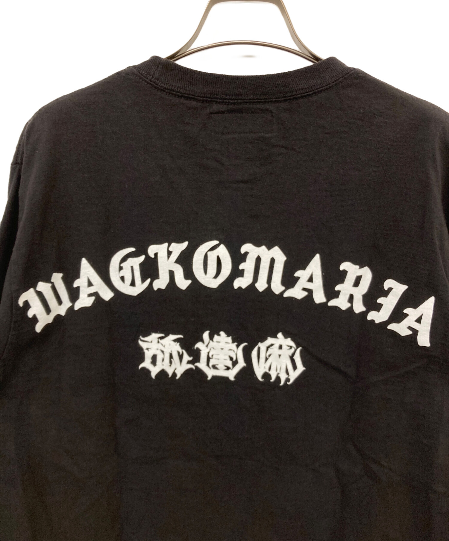 中古・古着通販】WACKO MARIA (ワコマリア) HIGH TIMES (ハイタイムズ) 舐達磨 (ナメダルマ) トリプルコラボL/S Tee  ブラック サイズ:M｜ブランド・古着通販 トレファク公式【TREFAC FASHION】スマホサイト