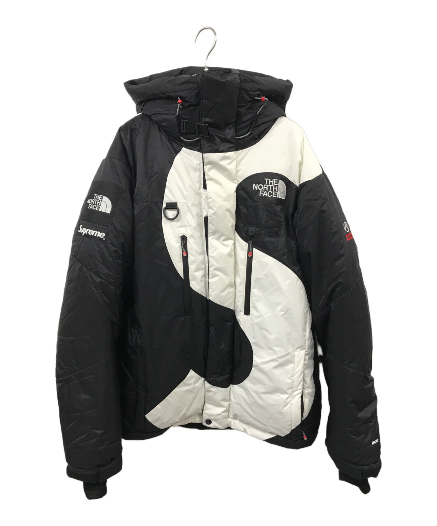 中古・古着通販】THE NORTH FACE (ザ ノース フェイス) SUPREME (シュプリーム) S LOGO HIMALAYAN PARKA  ホワイト×ブラック サイズ:M｜ブランド・古着通販 トレファク公式【TREFAC FASHION】スマホサイト