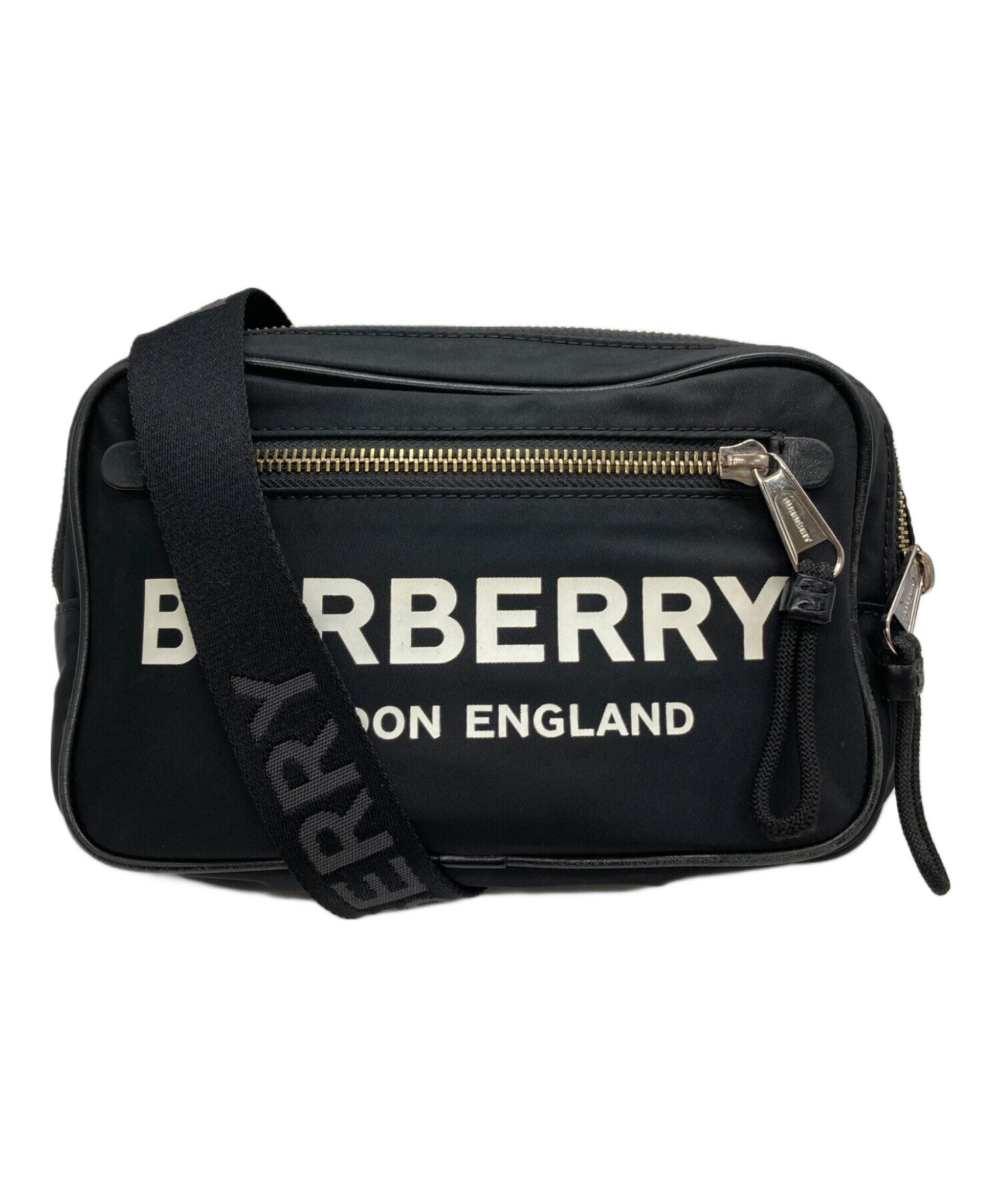 中古・古着通販】BURBERRY (バーバリー) PRINTED BLE NYLON ボディバッグ ブラック｜ブランド・古着通販  トレファク公式【TREFAC FASHION】スマホサイト