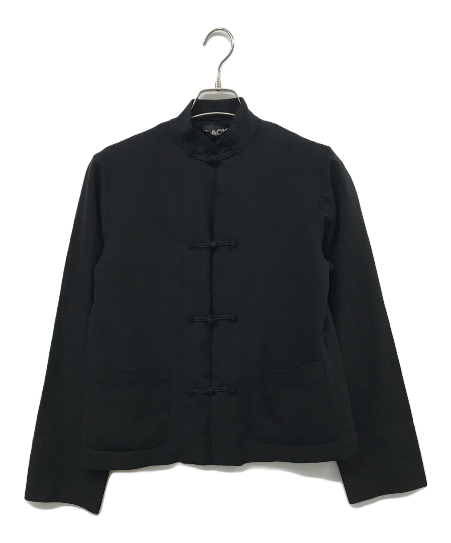 中古・古着通販】BLACK COMME des GARCONS (ブラック コムデギャルソン) 24AW チャイナジャケット ブラック  サイズ:S｜ブランド・古着通販 トレファク公式【TREFAC FASHION】スマホサイト