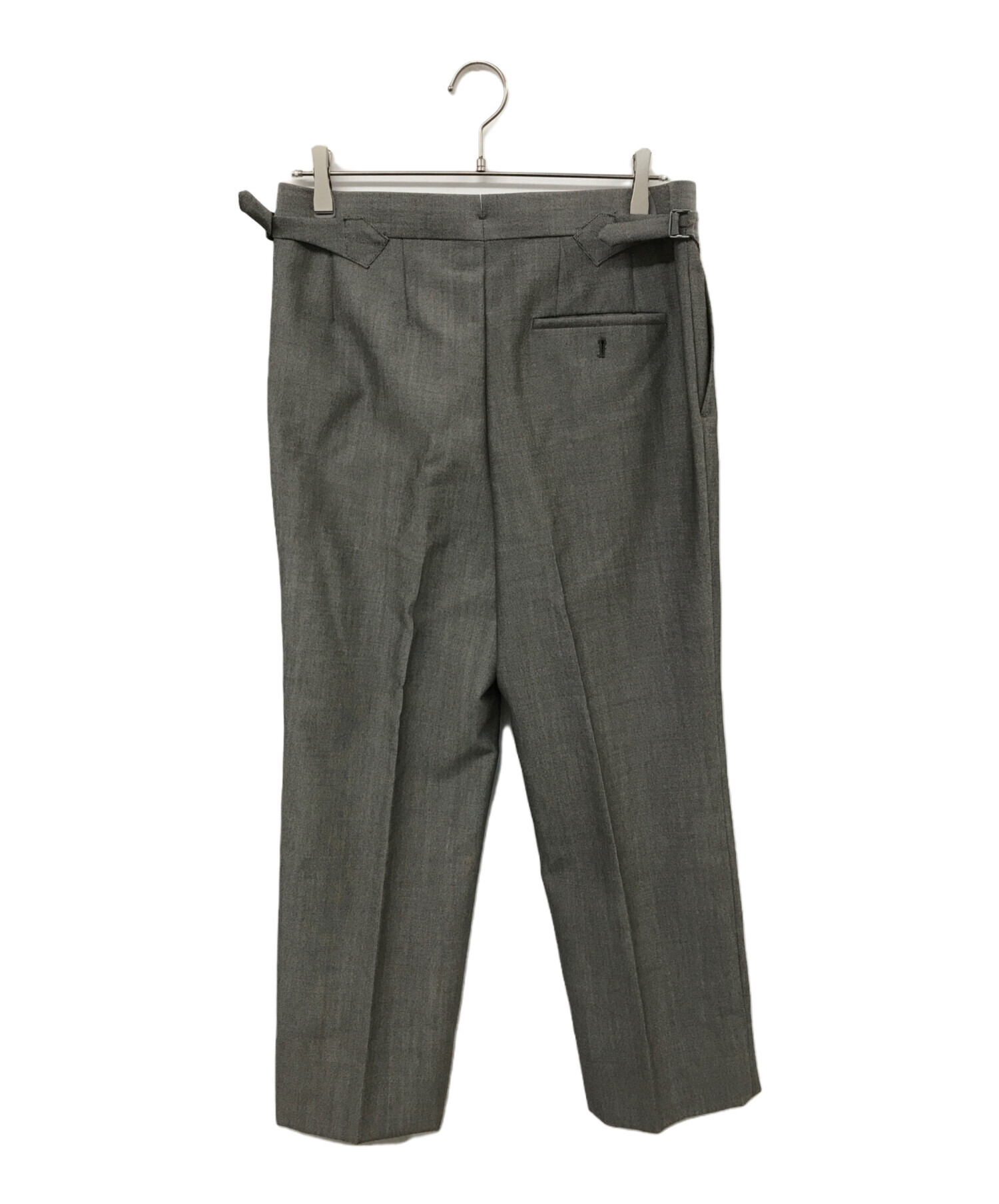 中古・古着通販】Fumiya Hirano The Trousers (フミヤ ヒラノ ザ トラウザーズ) REGENT 2タックスラックス グレー  サイズ:38｜ブランド・古着通販 トレファク公式【TREFAC FASHION】スマホサイト