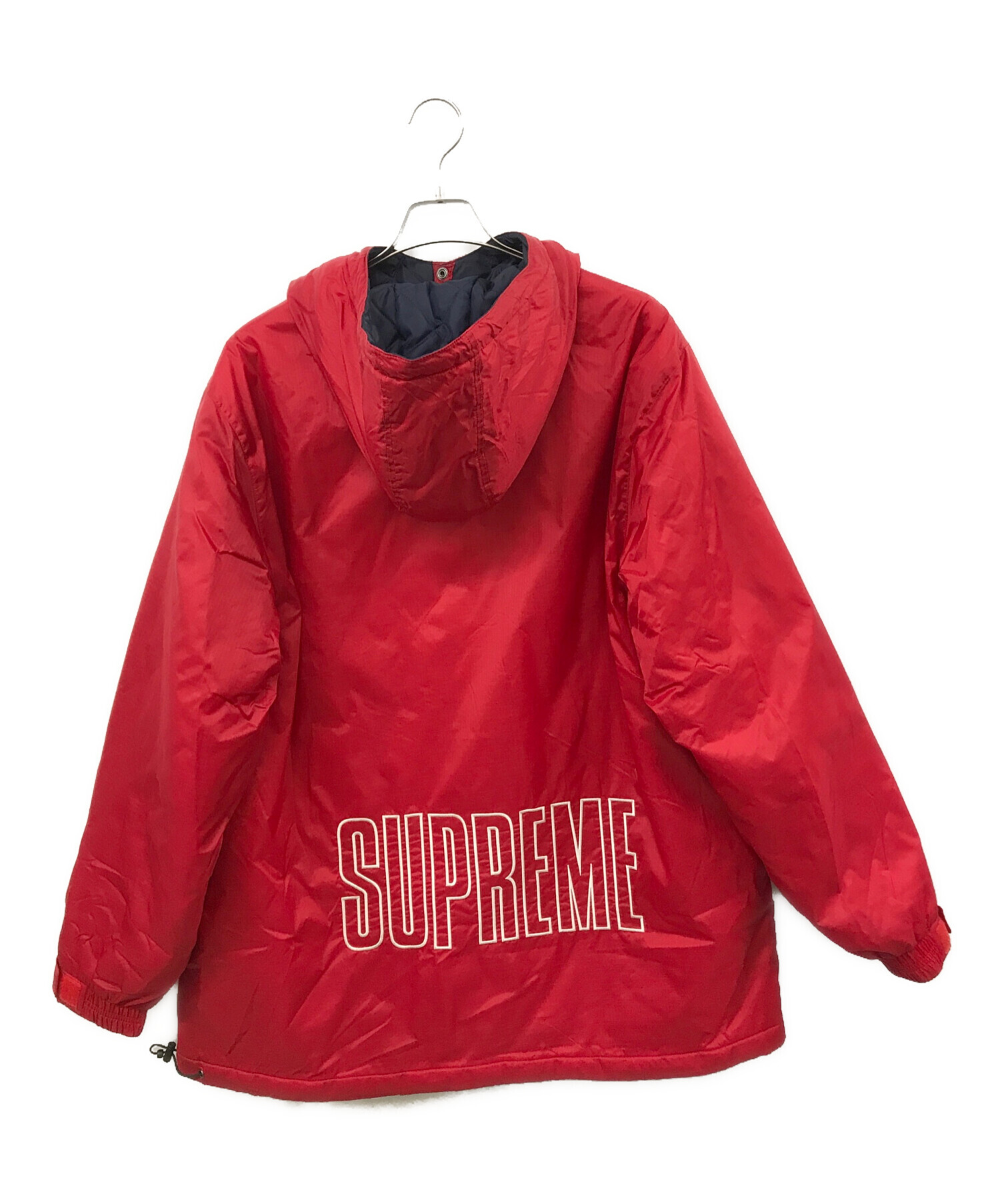 中古・古着通販】Champion (チャンピオン) SUPREME (シュプリーム) アノラックパーカー レッド サイズ:XL｜ブランド・古着通販  トレファク公式【TREFAC FASHION】スマホサイト