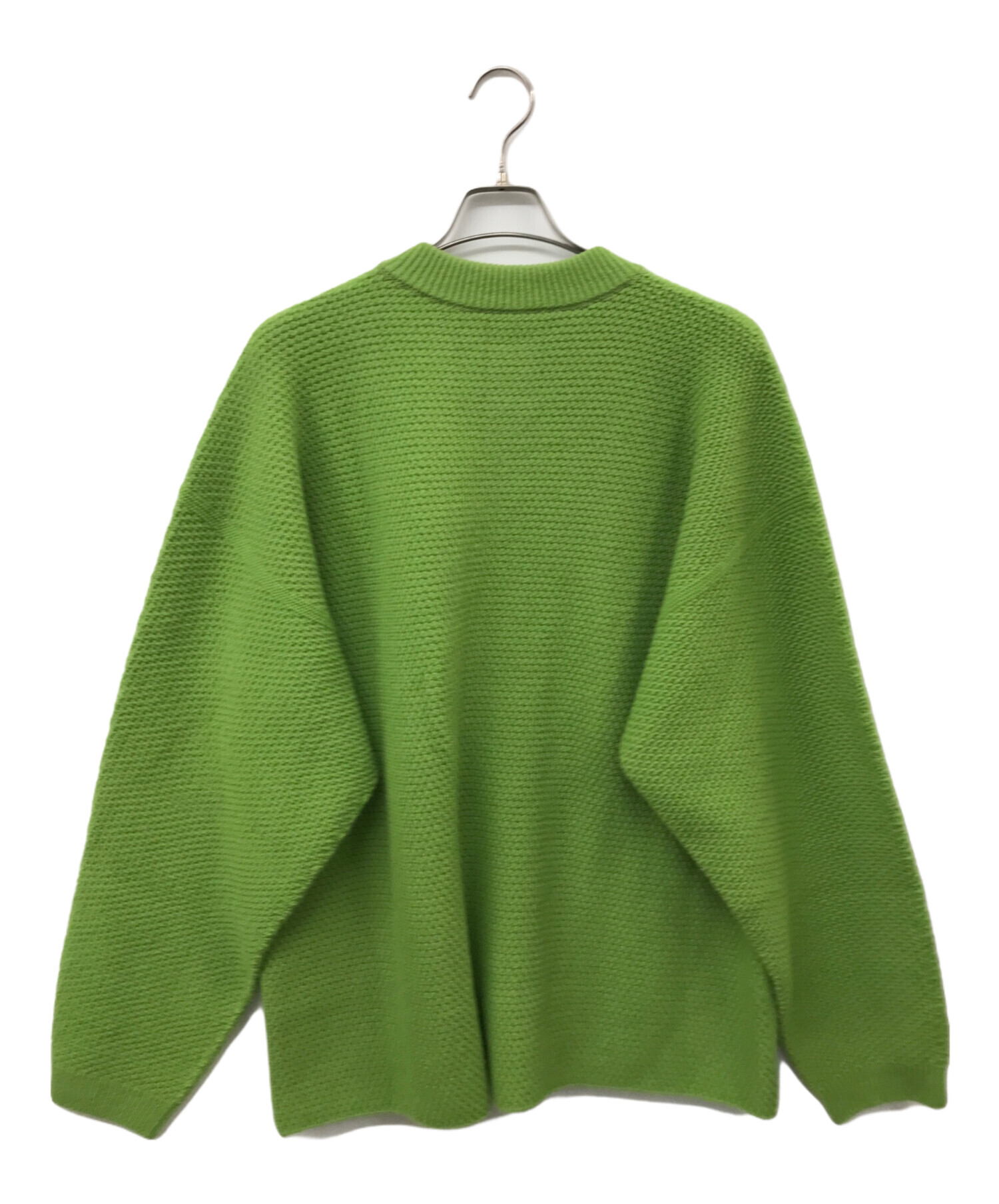 中古・古着通販】HOMME PLISSE ISSEY MIYAKE (オムプリッセ イッセイ ミヤケ) RUSTIC KNIT グリーン  サイズ:-｜ブランド・古着通販 トレファク公式【TREFAC FASHION】スマホサイト