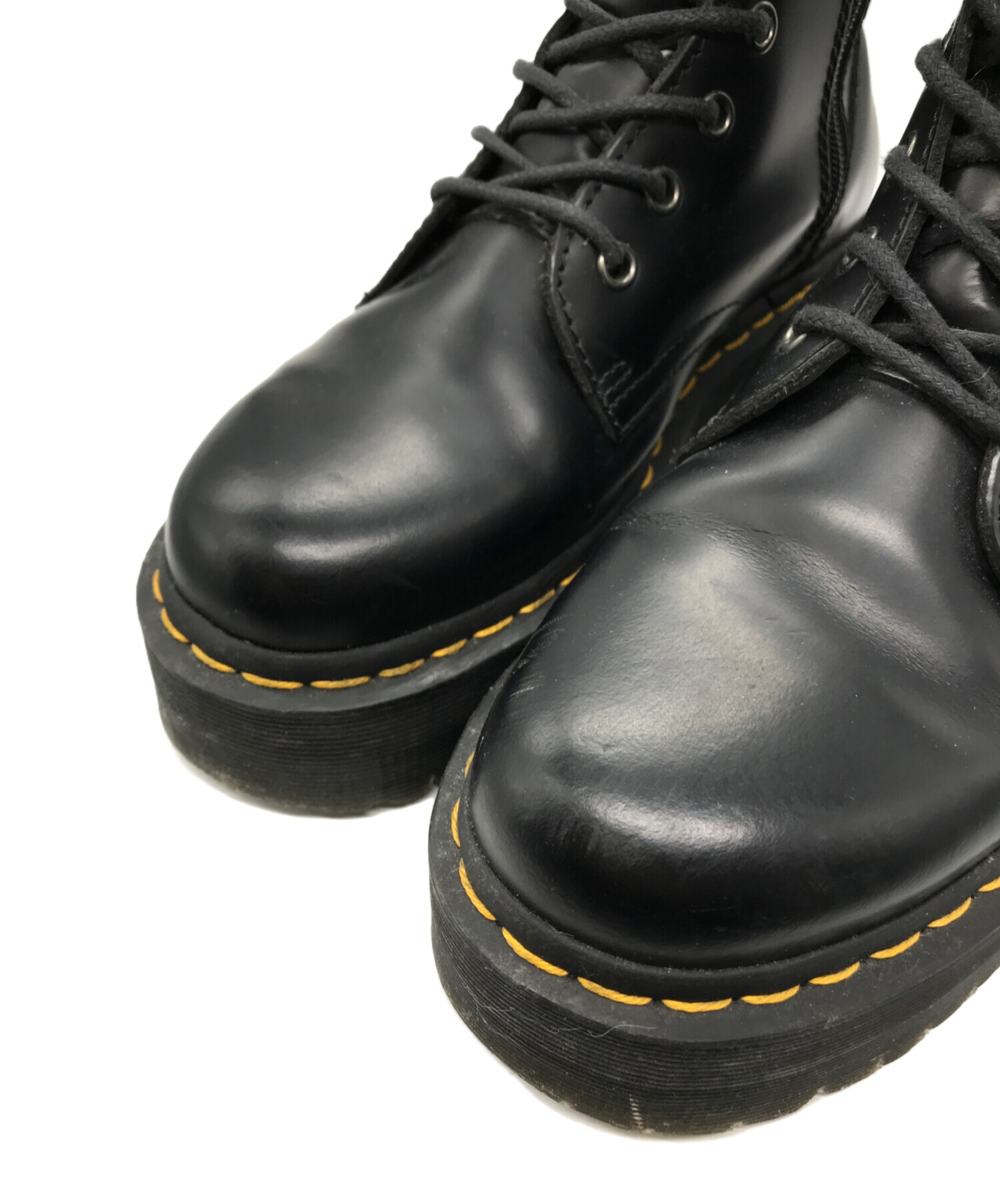 中古・古着通販】Dr.Martens (ドクターマーチン) JADON8ホールブーツ ブラック サイズ:UK5｜ブランド・古着通販  トレファク公式【TREFAC FASHION】スマホサイト