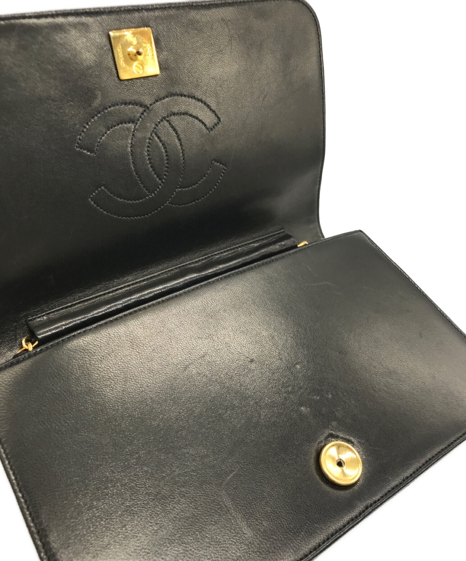 中古・古着通販】CHANEL (シャネル) マトラッセ フルフラップ