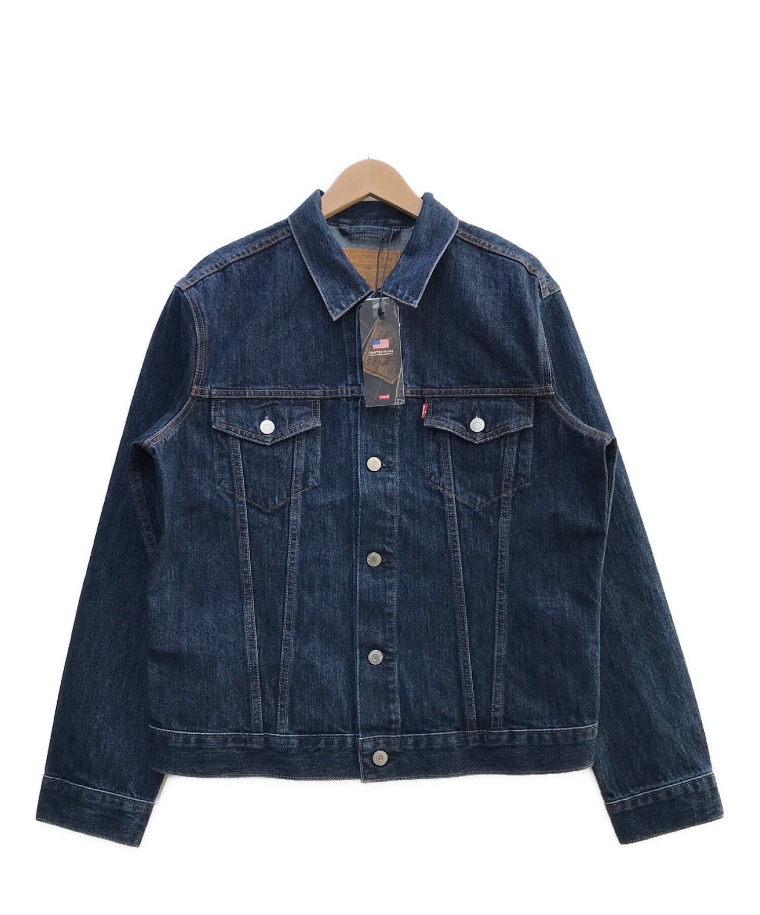 LEVI'S PReMIUM (リーバイスプレミアム) デニムトラッカージャケット インディゴ サイズ:M 未使用品