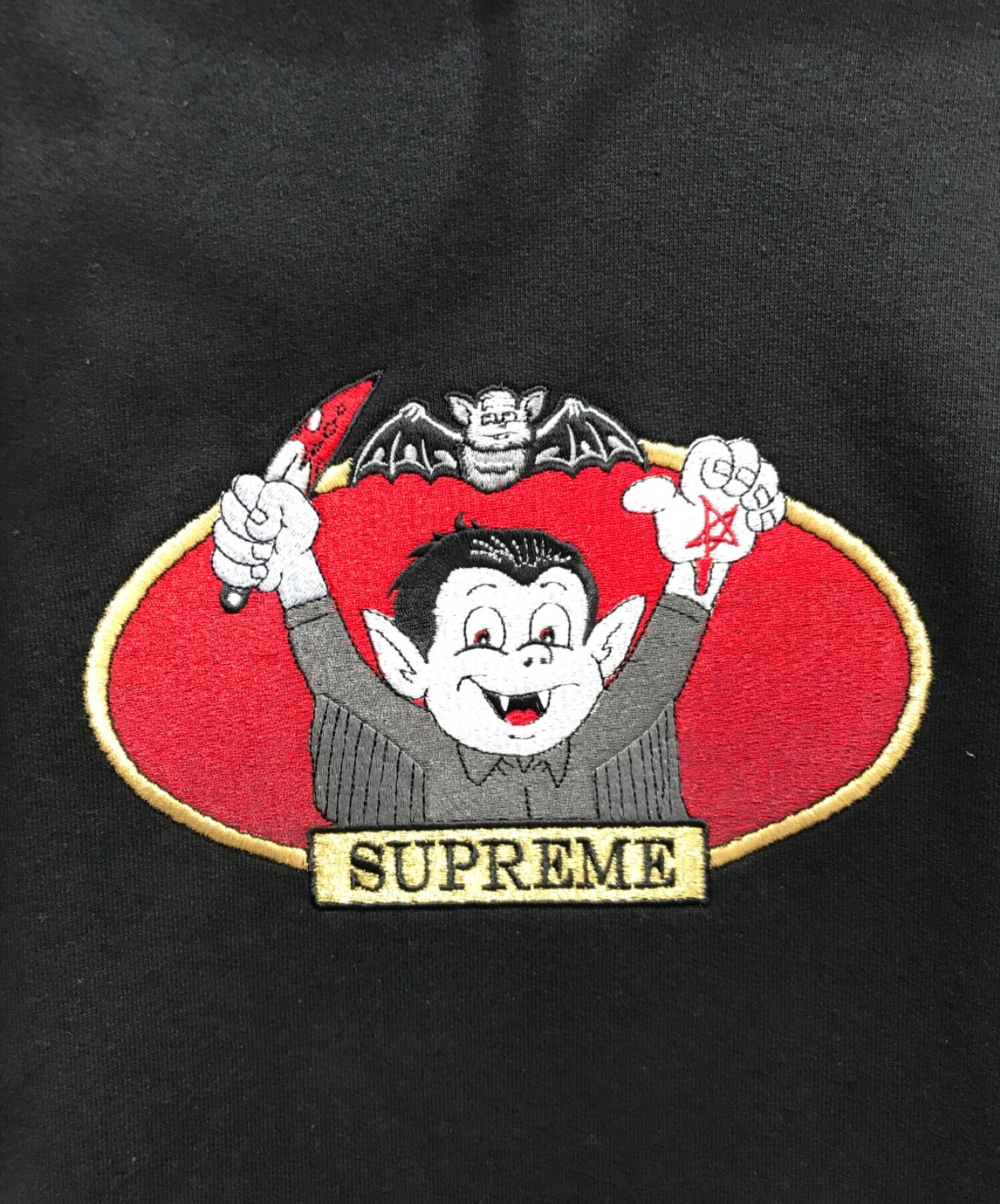 SUPREME (シュプリーム) 21SS Vampire Boy Hooded Sweatshirt ブラック サイズ:MEDIUM