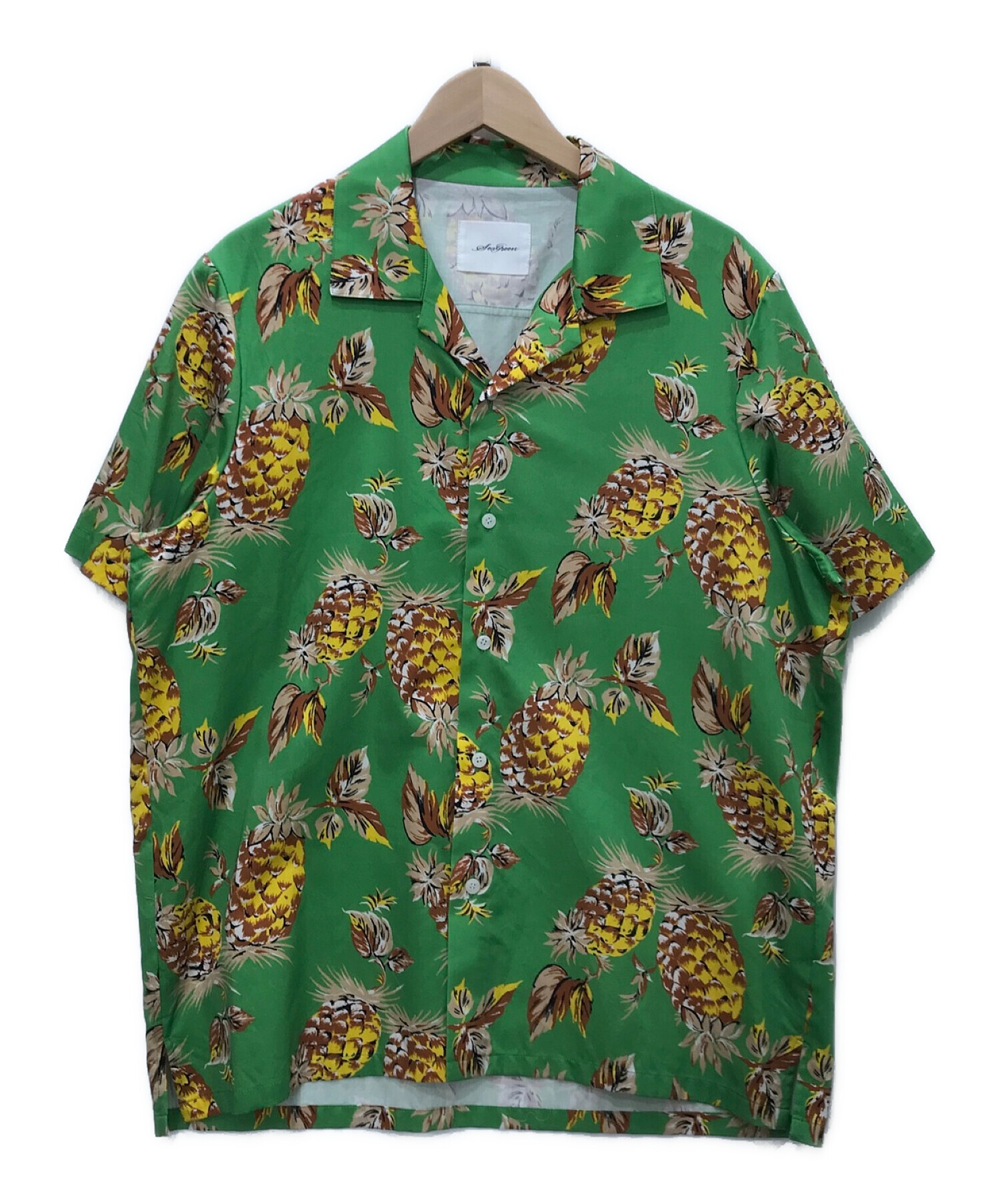Seagreen (シーグリーン) オープンカラーシャツ グリーン サイズ:02