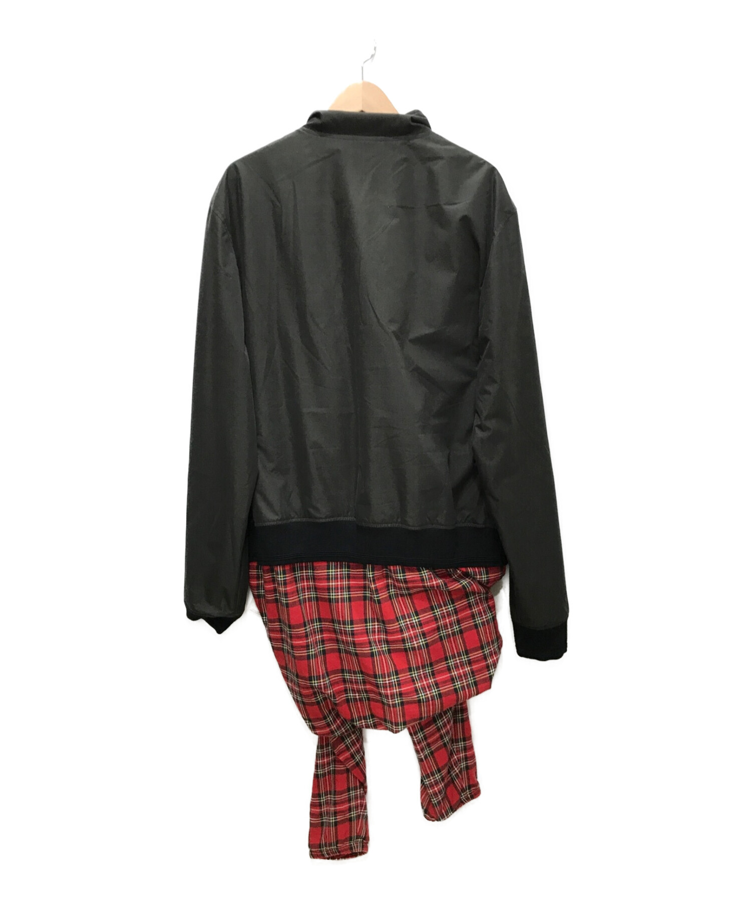Y/PROJECT (ワイ プロジェクト) ドッキングボンバージャケット ブラック サイズ:XL