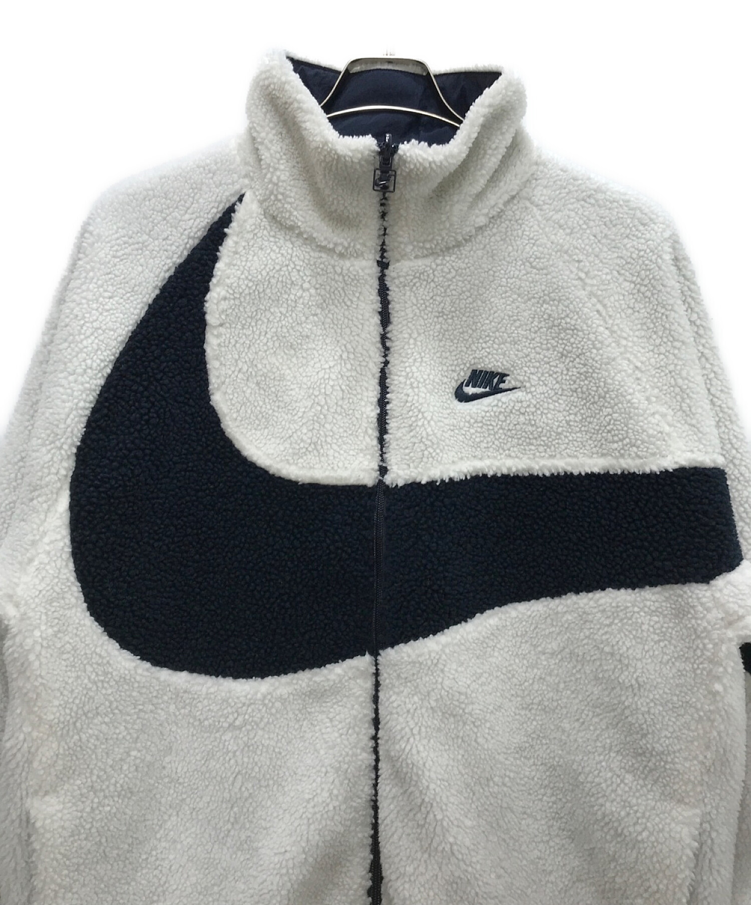 中古・古着通販】NIKE (ナイキ) BIG SWOOSH BOA JACKET ホワイト