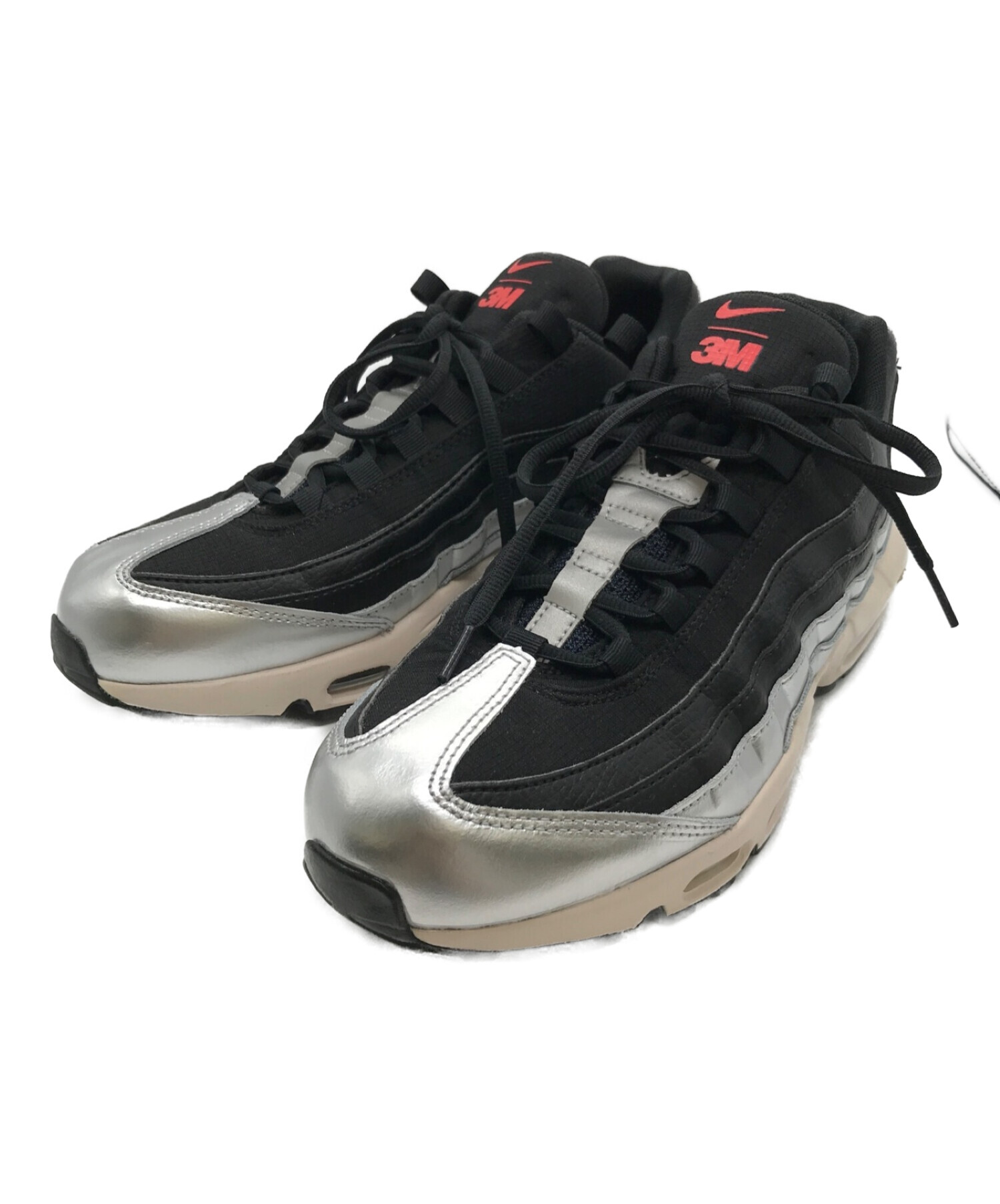 NIKE (ナイキ) AIR MAX 95 SE ブラック×シルバー サイズ:US11