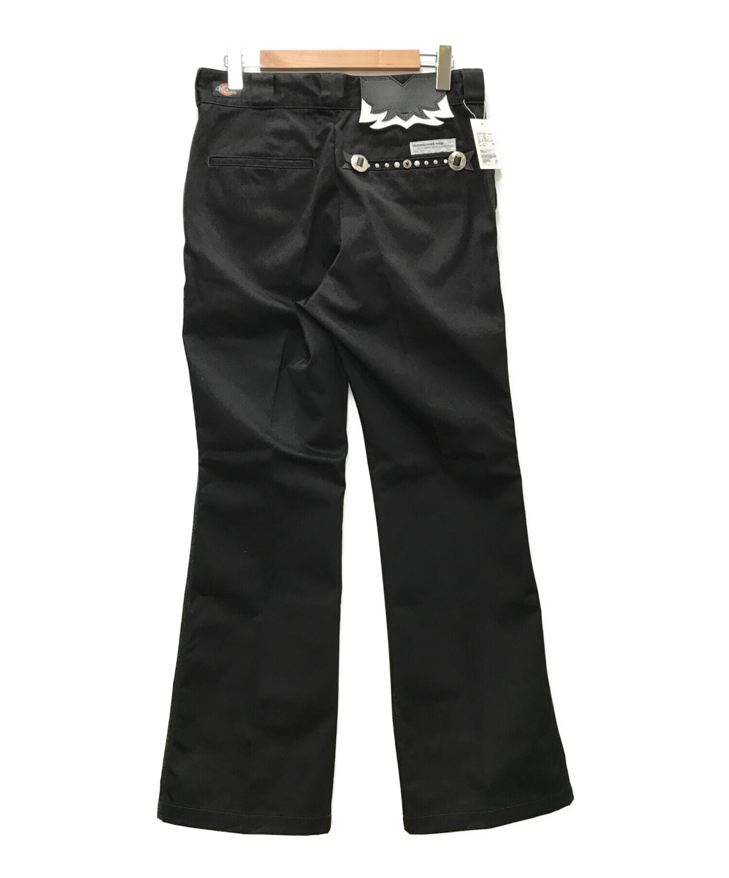 TOGA × Dickies (トーガ×ディッキーズ) Flare pants Dickies SP ブラック サイズ:48 未使用品