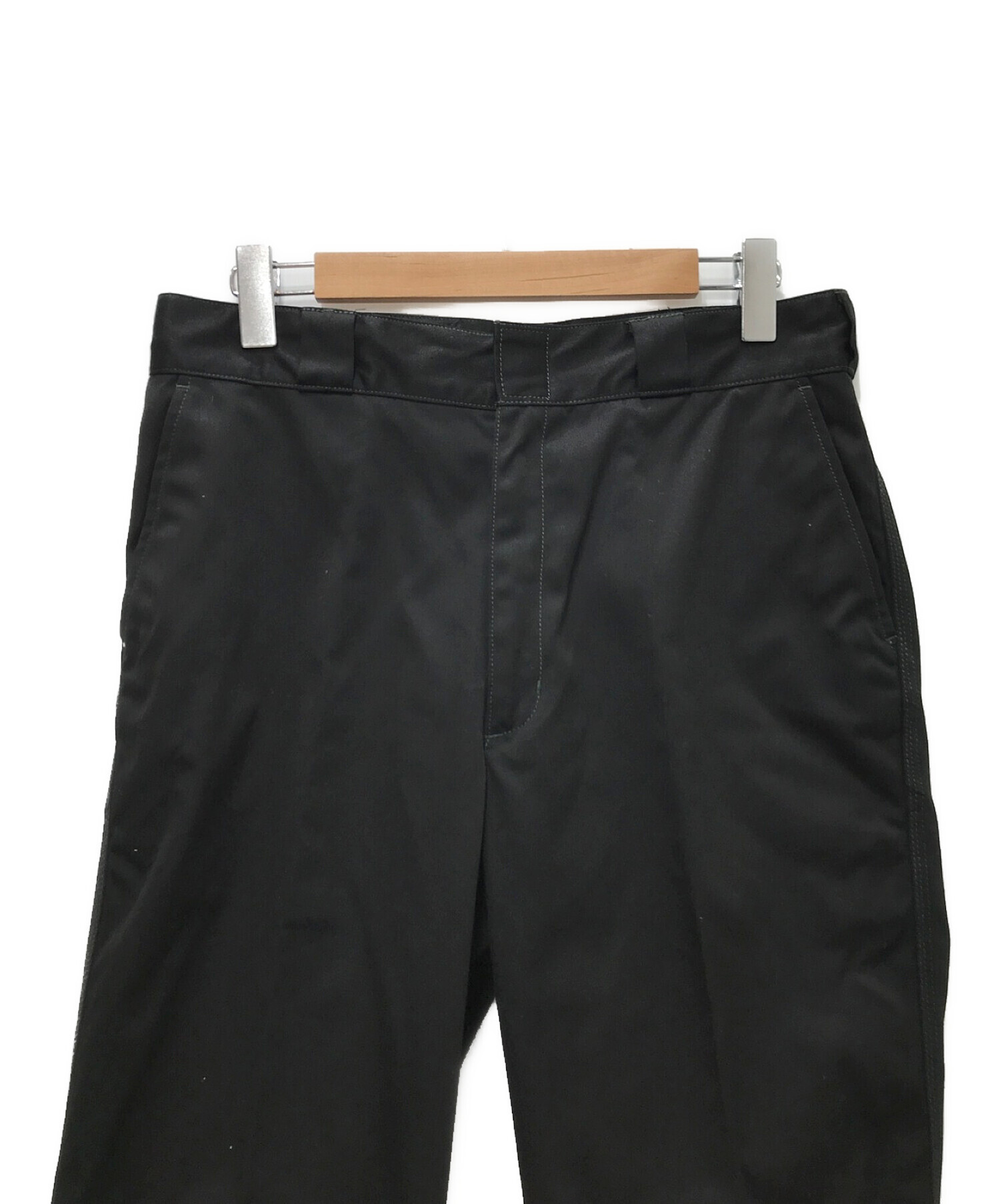 TOGA × Dickies (トーガ×ディッキーズ) Flare pants Dickies SP ブラック サイズ:48 未使用品