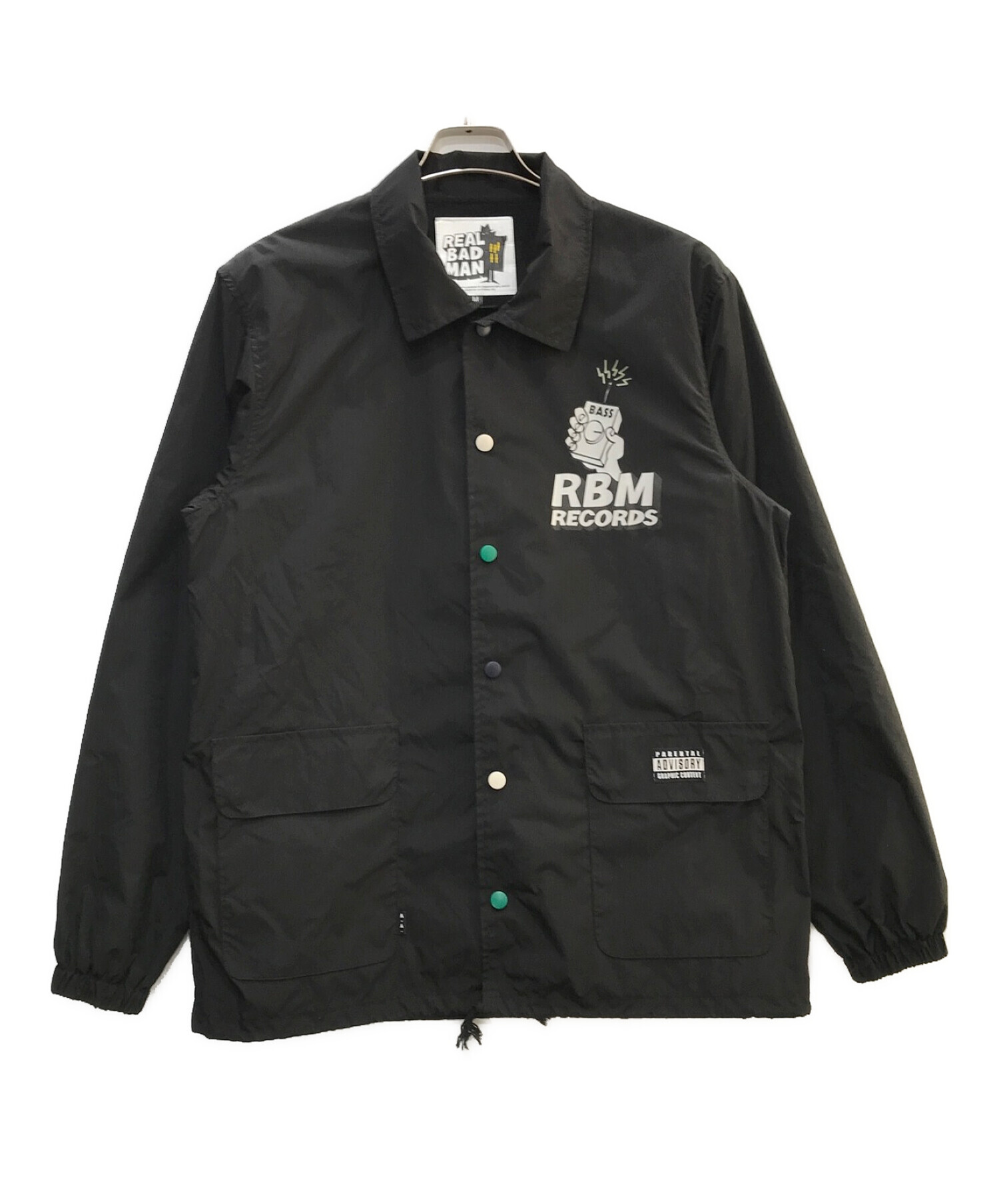 中古・古着通販】REAL BADMAN (リアルバッドマン) RBM Coaches Jacket