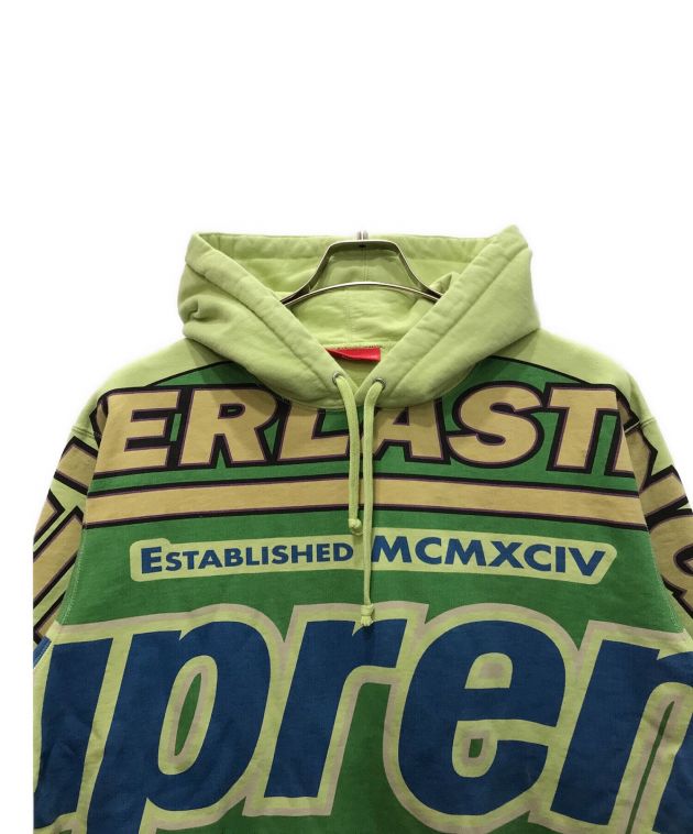 SUPREME (シュプリーム) 21SS Everlasting Hooded Sweatshirt グリーン サイズ:Small