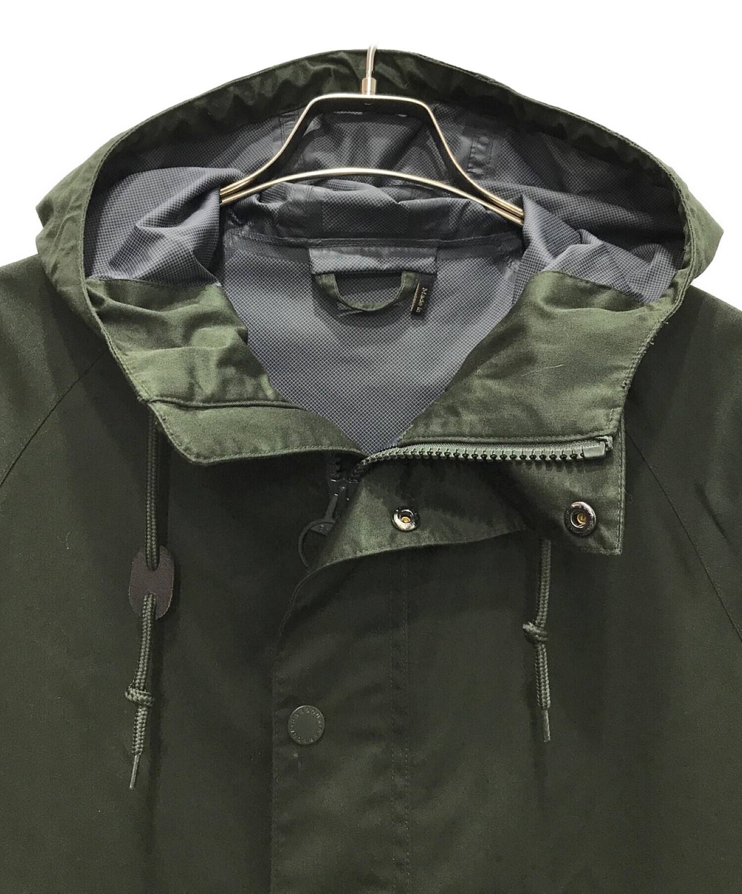 中古・古着通販】Barbour (バブアー) HOODED HUNTING JACKET セージ