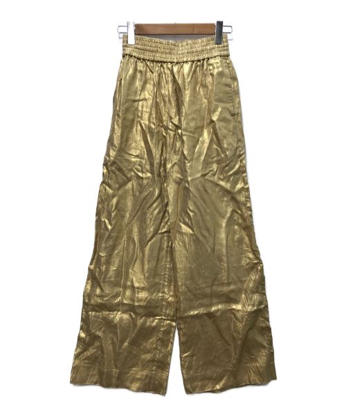 中古・古着通販】masu (エムエーエスユー) METALLIC EASY PANTS