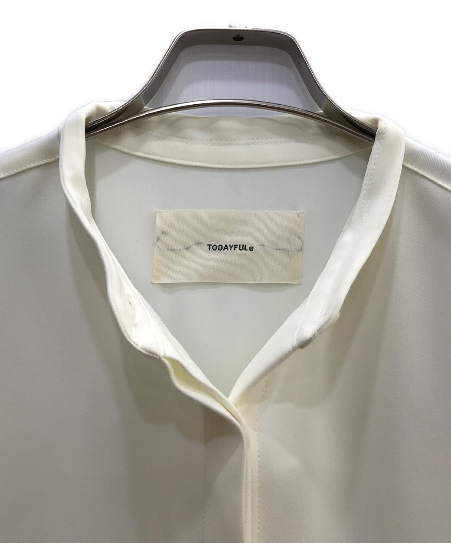 中古・古着通販】TODAYFUL (トゥデイフル) Silky Over Shirts エクリュ