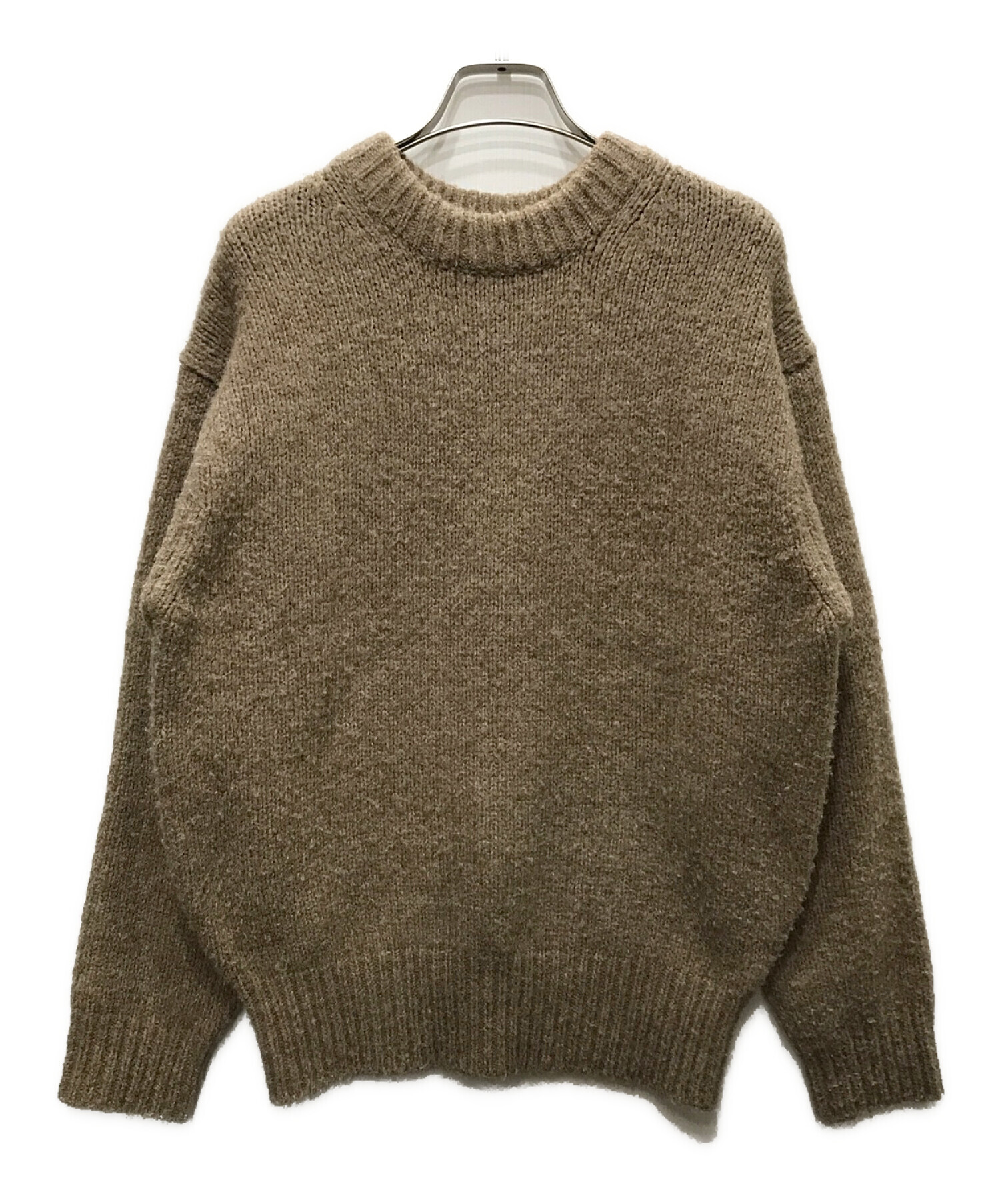 中古・古着通販】TODAYFUL (トゥデイフル) Brush Over Knit ベージュ