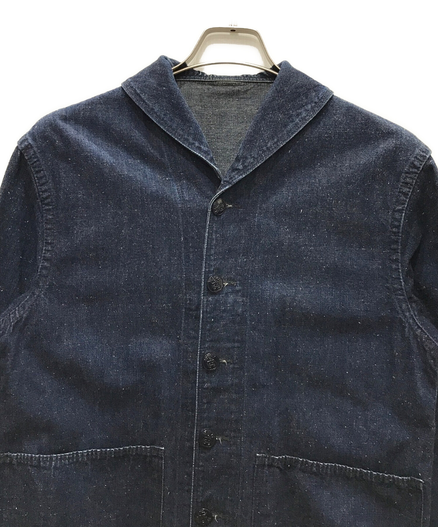 TCB jeans (ティーシービー ジーンズ) SEAMENS Jumpers / USN デッキJKT インディゴ サイズ:38