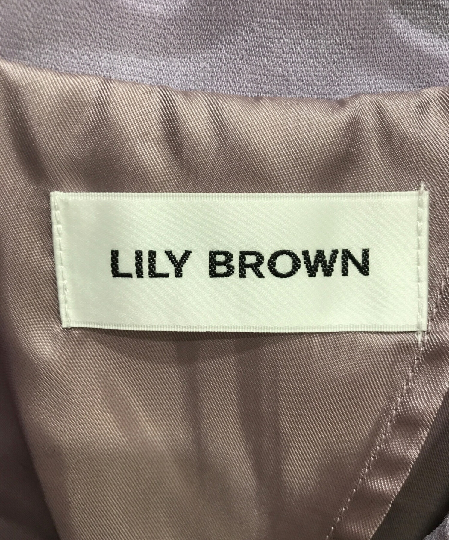Lily Brown (リリーブラウン) ラチネテーラージレ パープル サイズ:FREE