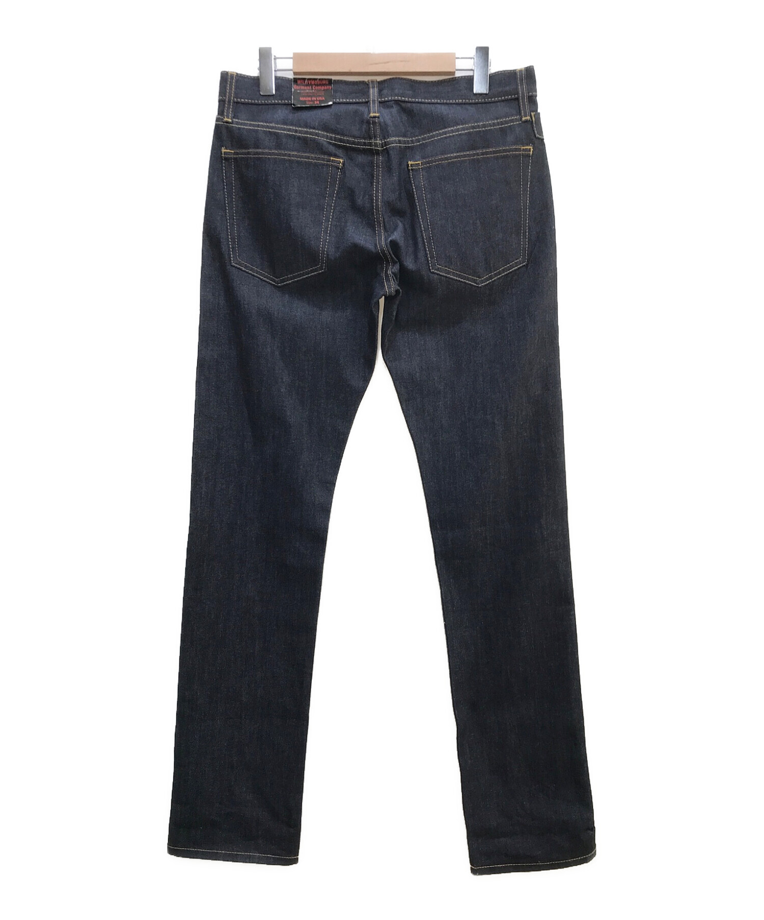 5908 古着ROBINS JEANS ウッド ブラウン デニム ジーンズ-