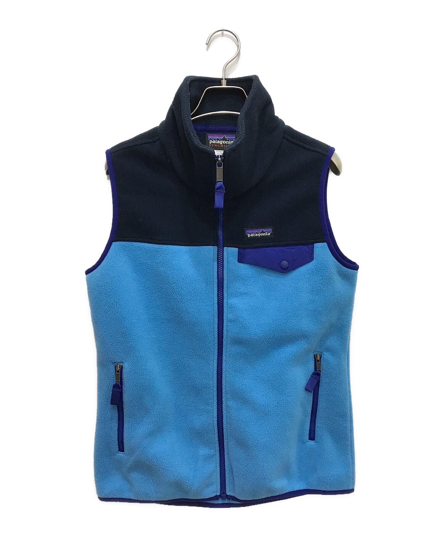 中古・古着通販】Patagonia (パタゴニア) ベスト ブルー サイズ:S