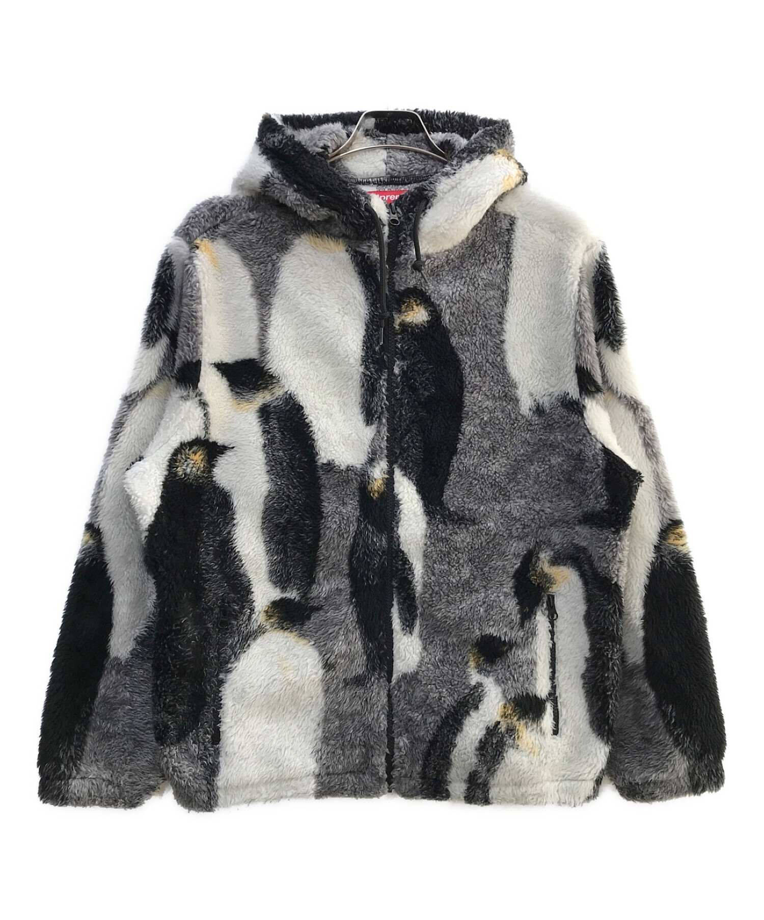 Penguins Hooded Fleece Jacket 黒 M