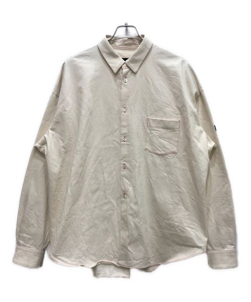 中古・古着通販】SYU.HOMME/FEMME (シュウ オム フェム) OVER BACK GATHER SHIRTS アイボリー  サイズ:2｜ブランド・古着通販 トレファク公式【TREFAC FASHION】スマホサイト