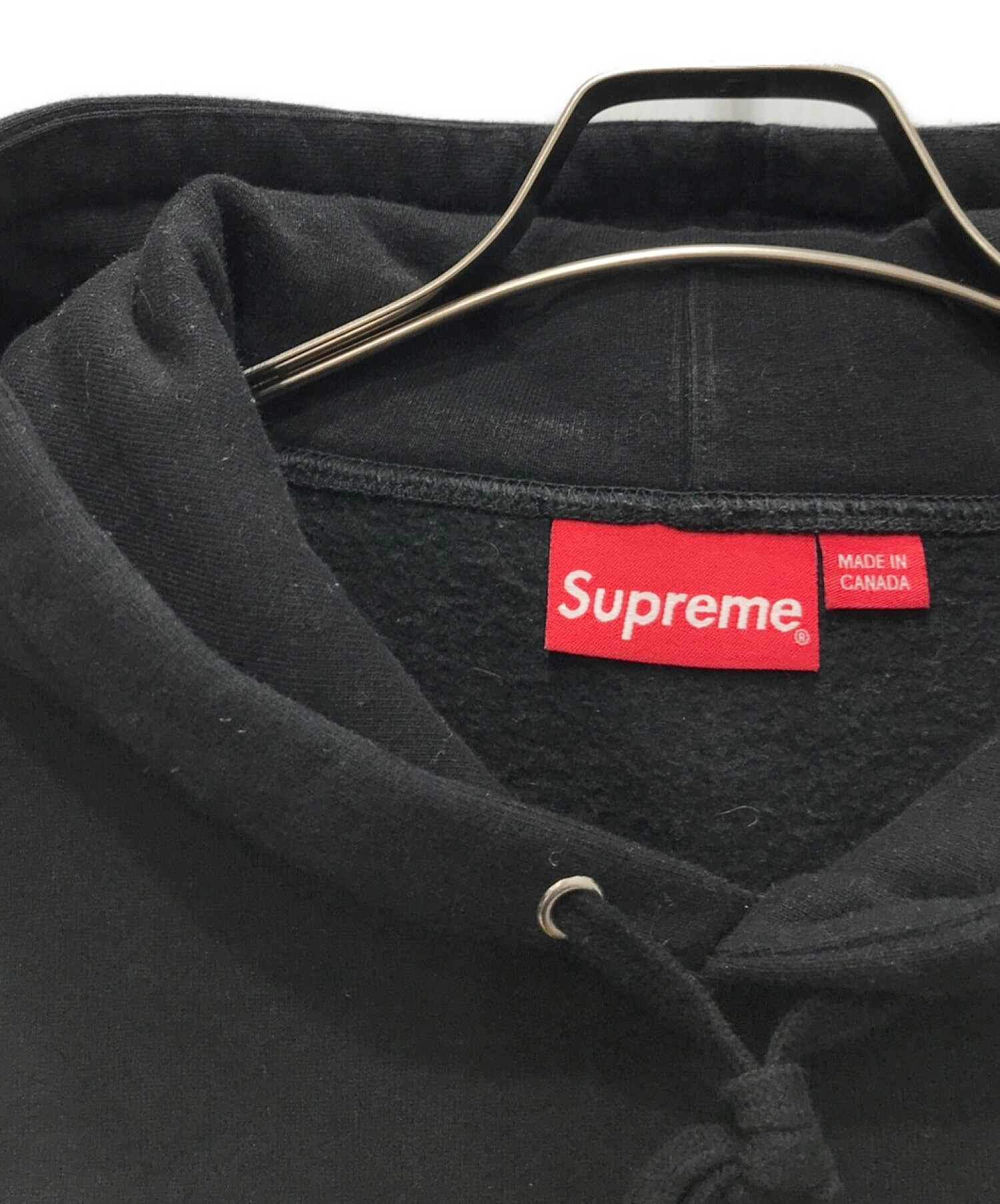 SUPREME (シュプリーム) Gummo Hooded Sweatshirt ブラック サイズ:Large