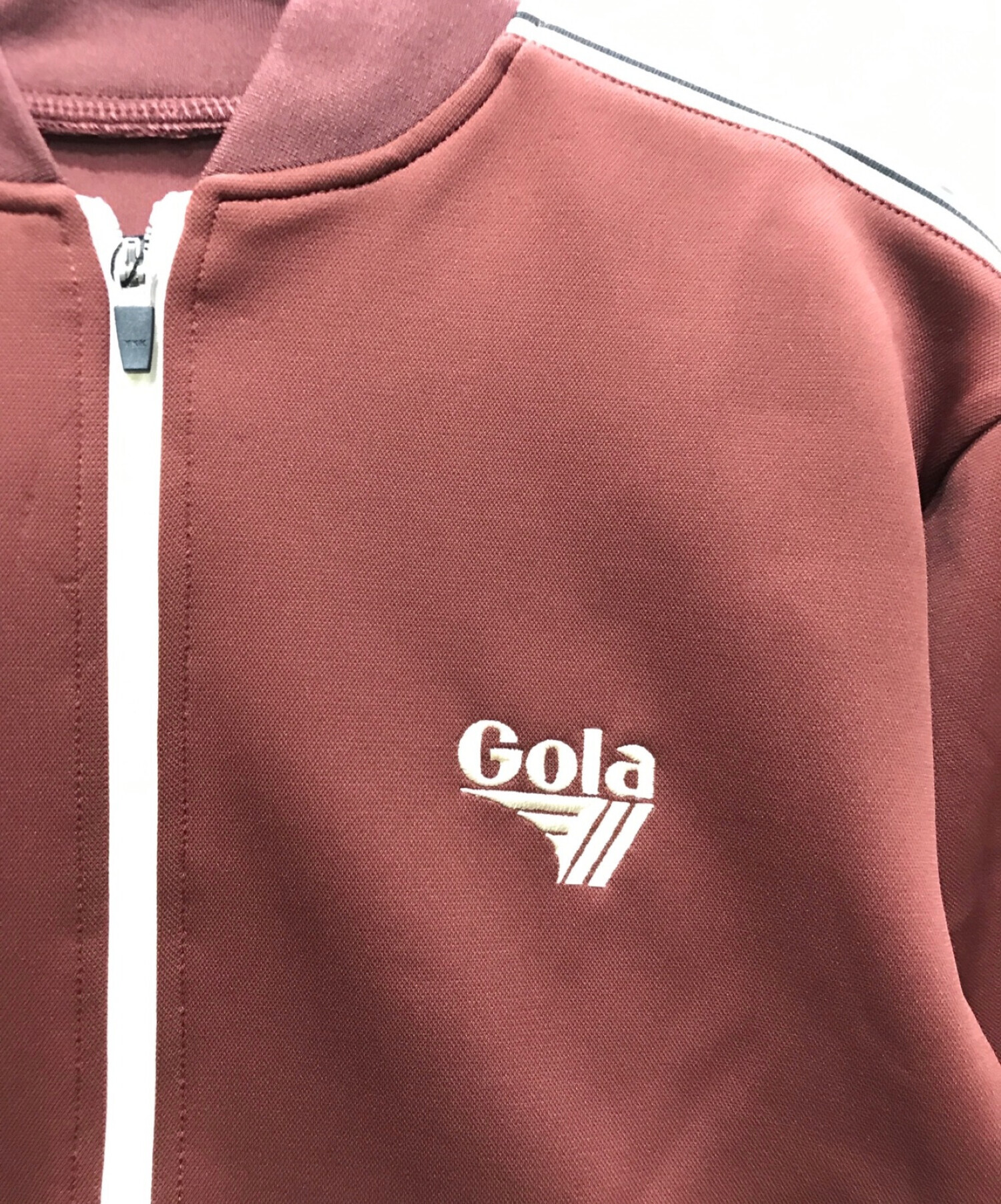 Gola (ゴーラ) ロゴライントラックジャケット ボルドー サイズ:M 未使用品