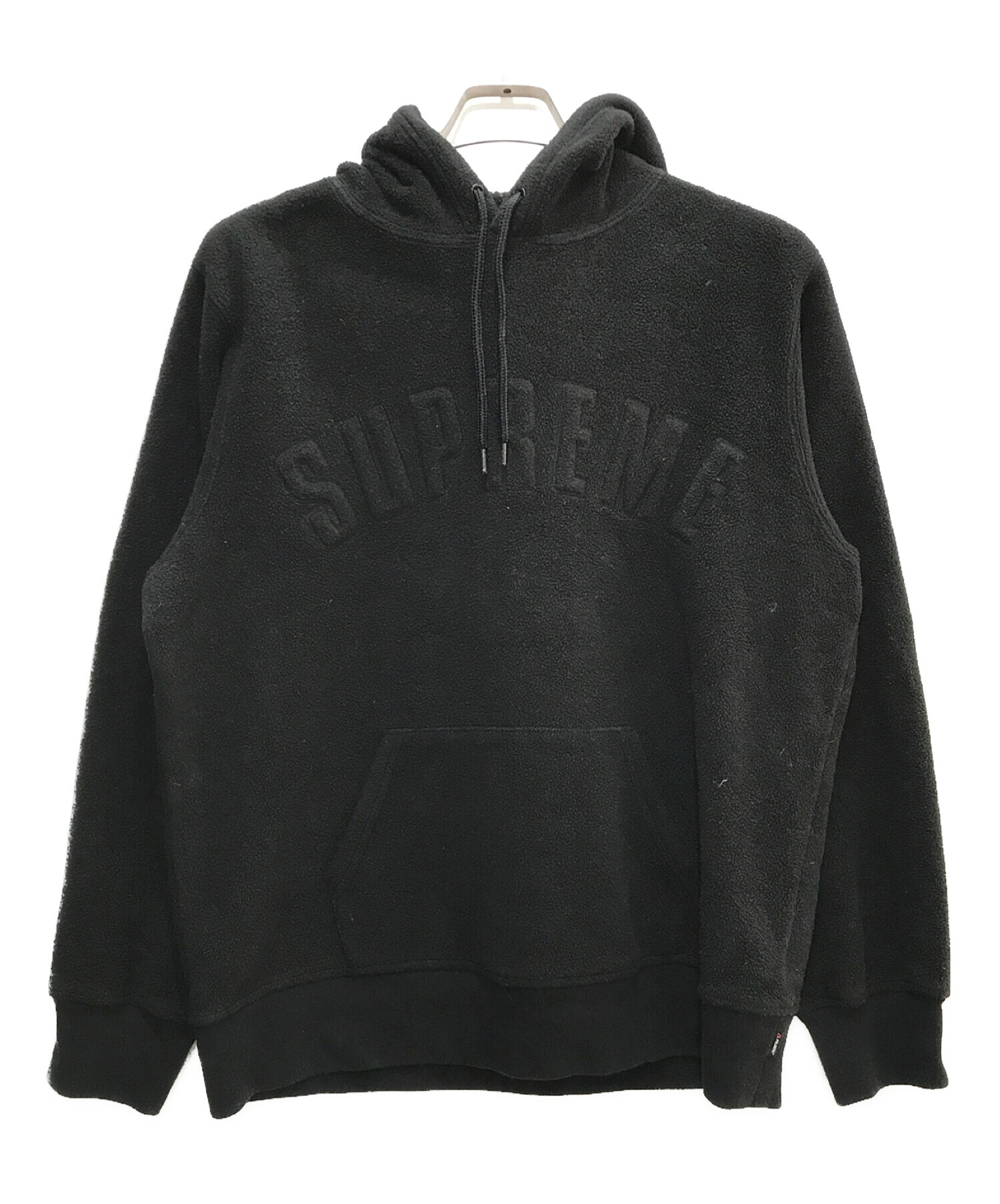 supreme Polartec Hooded Sweatshirt 黒Mサイズ