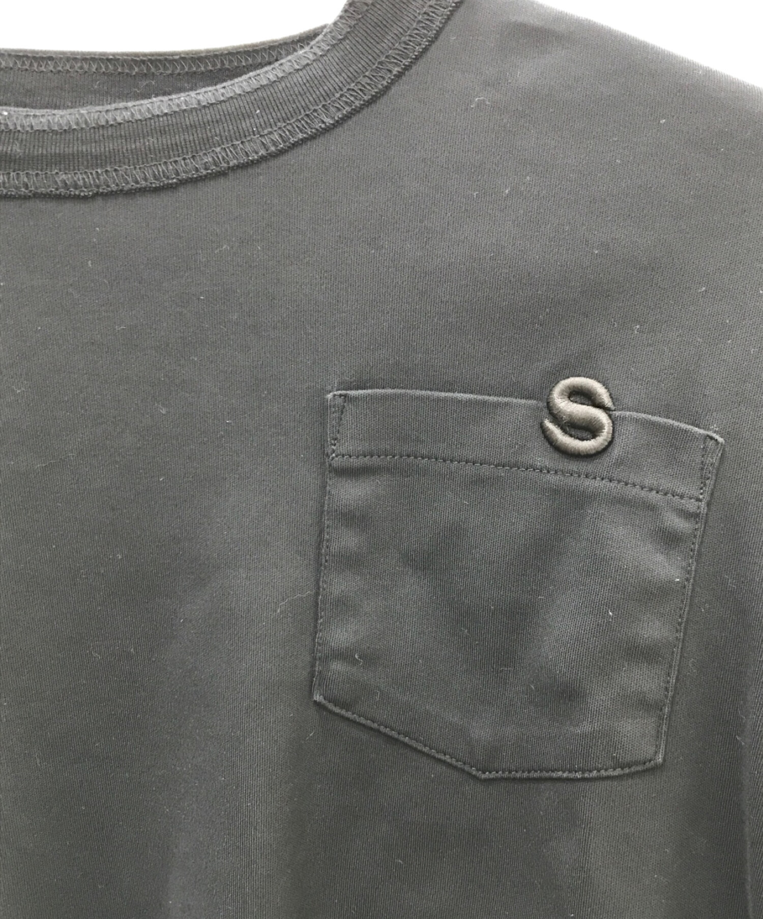 中古・古着通販】sacai (サカイ) S Cotton Jersey L/S T-Shirt