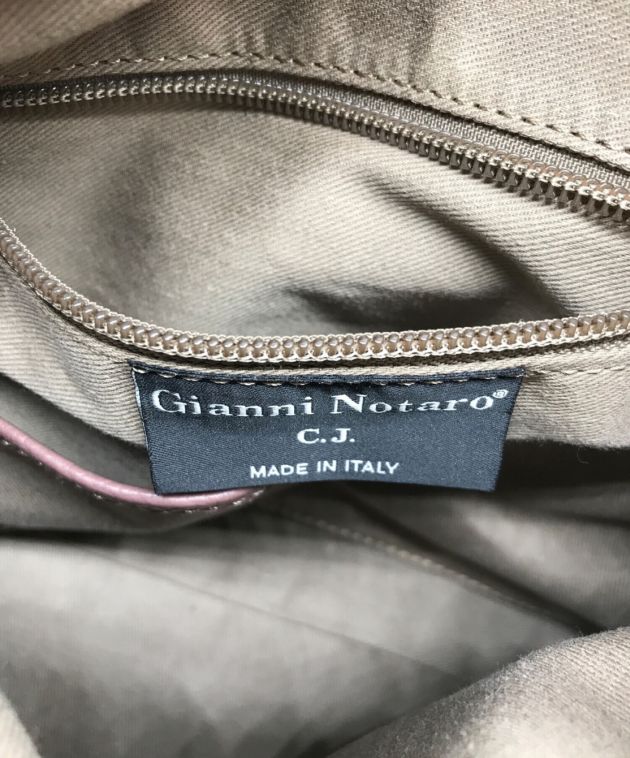 中古・古着通販】Gianni Notaro (ジャンニ ノターロ) 2WAYレザーバッグ