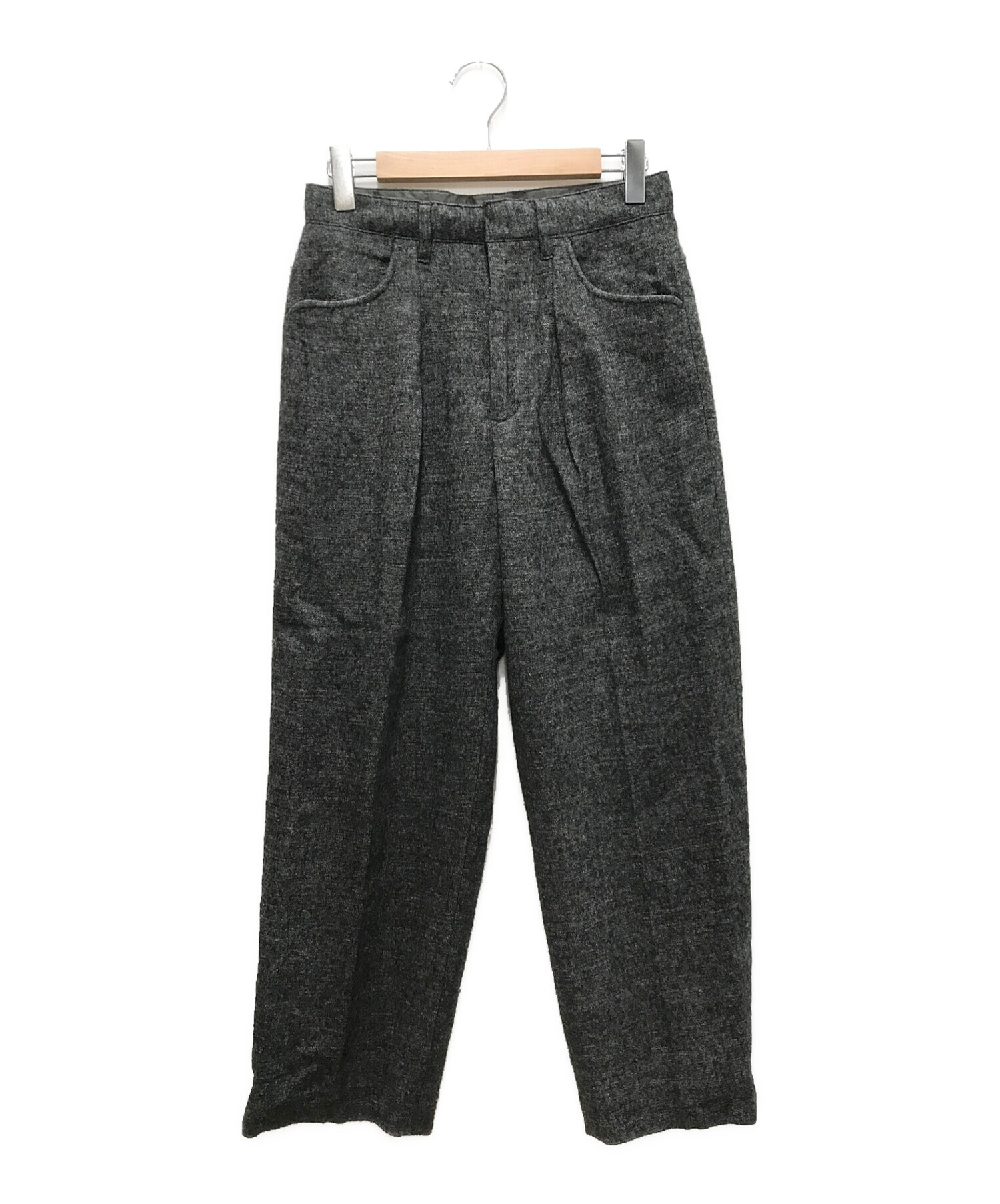 中古・古着通販】FARAH (ファーラー) One-tuck Wide Pants グレー