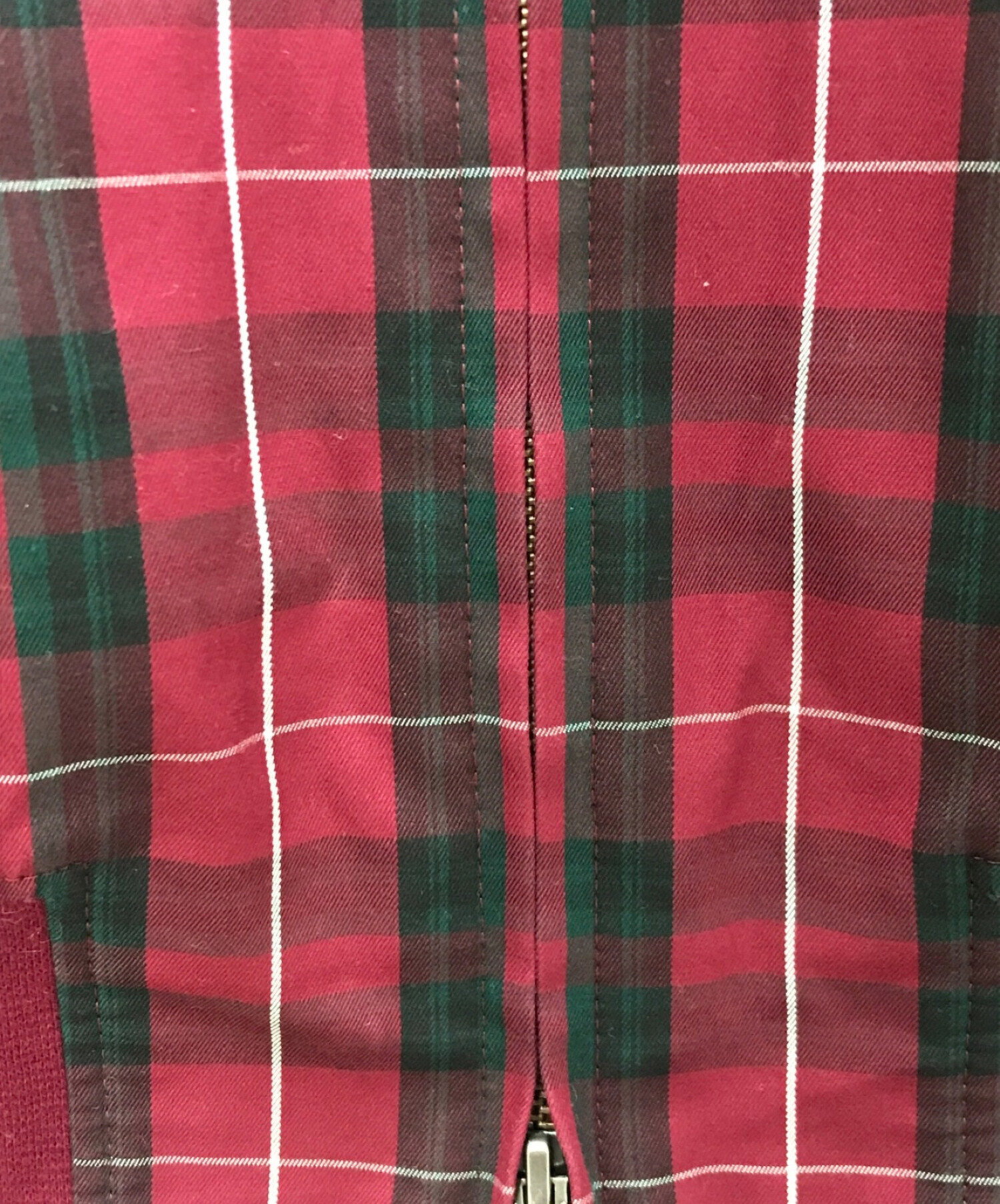 中古・古着通販】FRED PERRY (フレッドペリー) チェックブルゾン