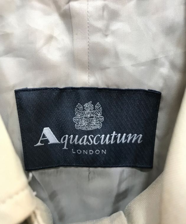 中古・古着通販】Aquascutum (アクアスキュータム) New Aqua5 ライナーステンカラーコート ベージュ サイズ:36｜ブランド・古着通販  トレファク公式【TREFAC FASHION】スマホサイト