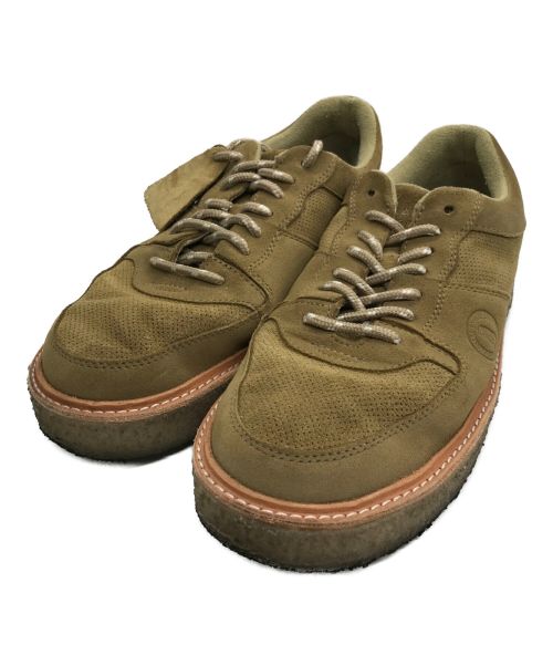 中古・古着通販】CLARKS (クラークス) RONNIE FIEG (ロニー・フィグ) Sandford スエードスニーカー ベージュ  サイズ:26.5cm｜ブランド・古着通販 トレファク公式【TREFAC FASHION】スマホサイト