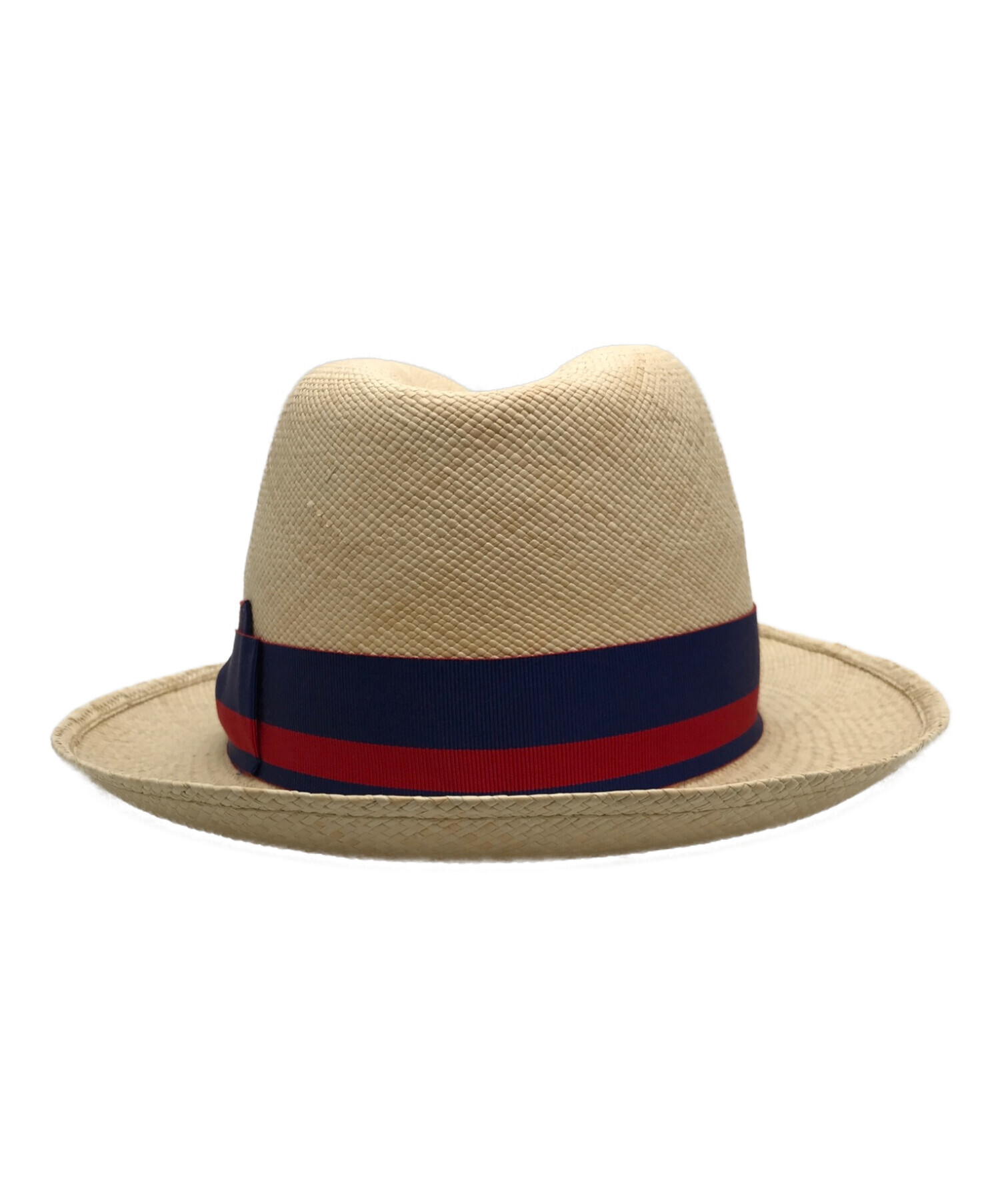 中古・古着通販】BORSALINO (ボルサリーノ) ストローハット ベージュ