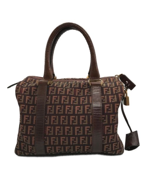 【中古・古着通販】FENDI (フェンディ) ズッキーノ ミニボストン