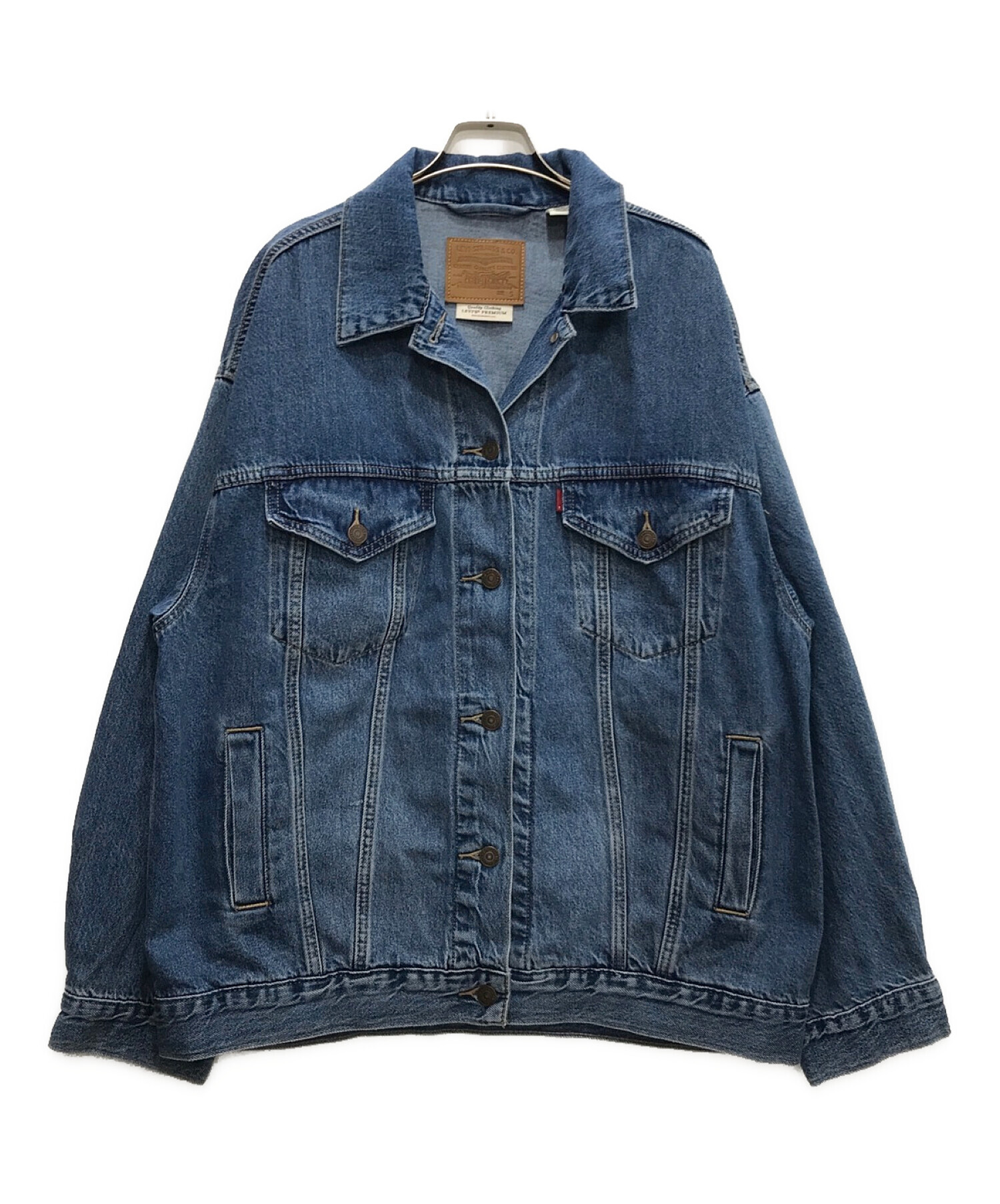 LEVI'S PReMIUM (リーバイスプレミアム) XL WOMEN'Sトラッカージャケット インディゴ サイズ:S