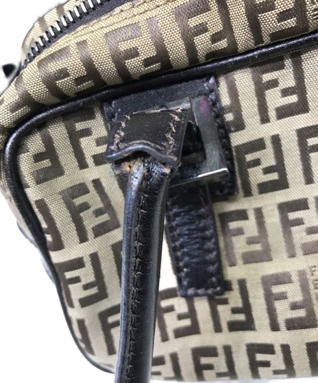 中古・古着通販】FENDI (フェンディ) ズッキーノ ミニボストンバッグ 